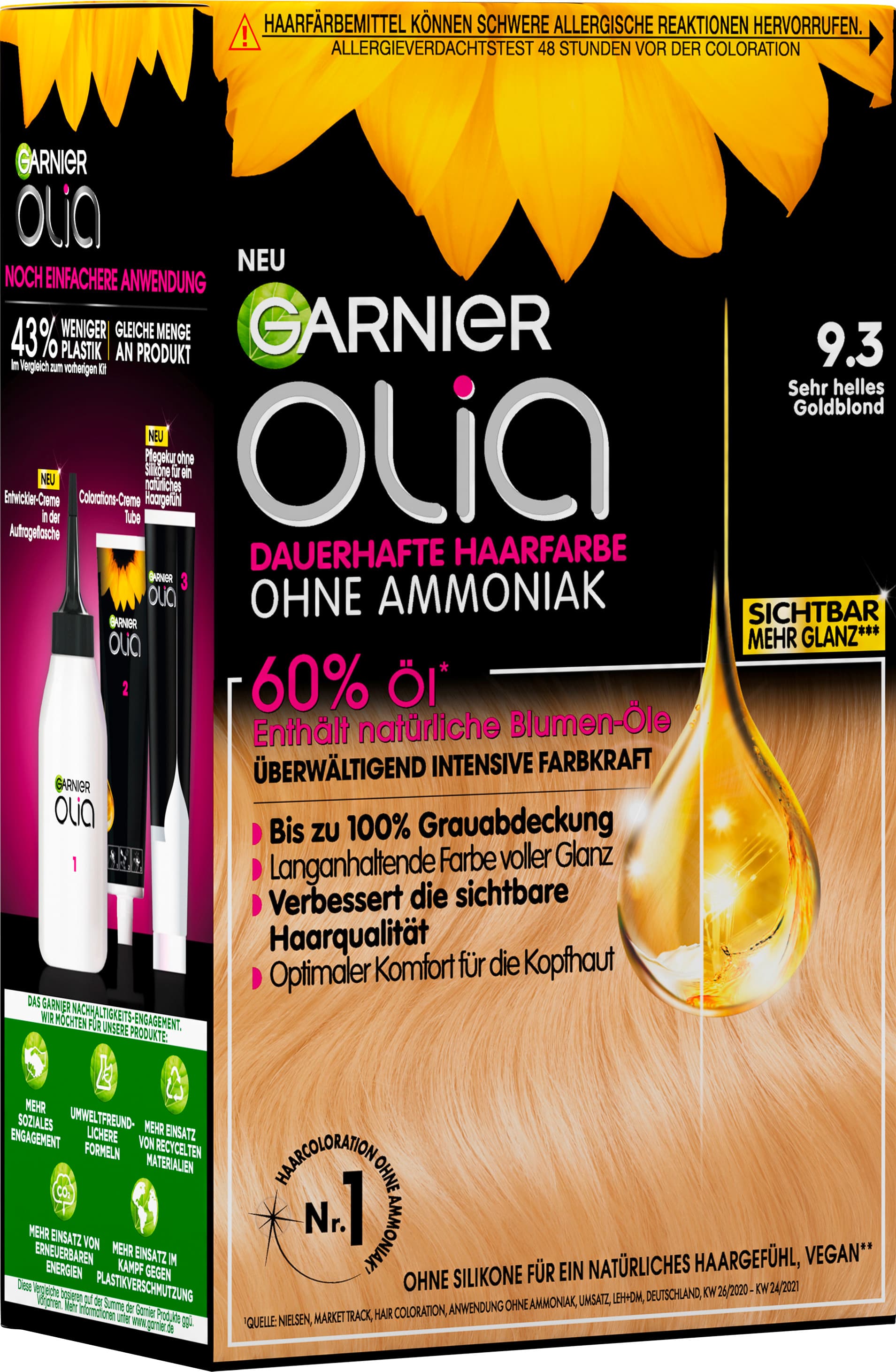 Garnier Olia Dauerhafte Haarfarbe Öl-Coloration