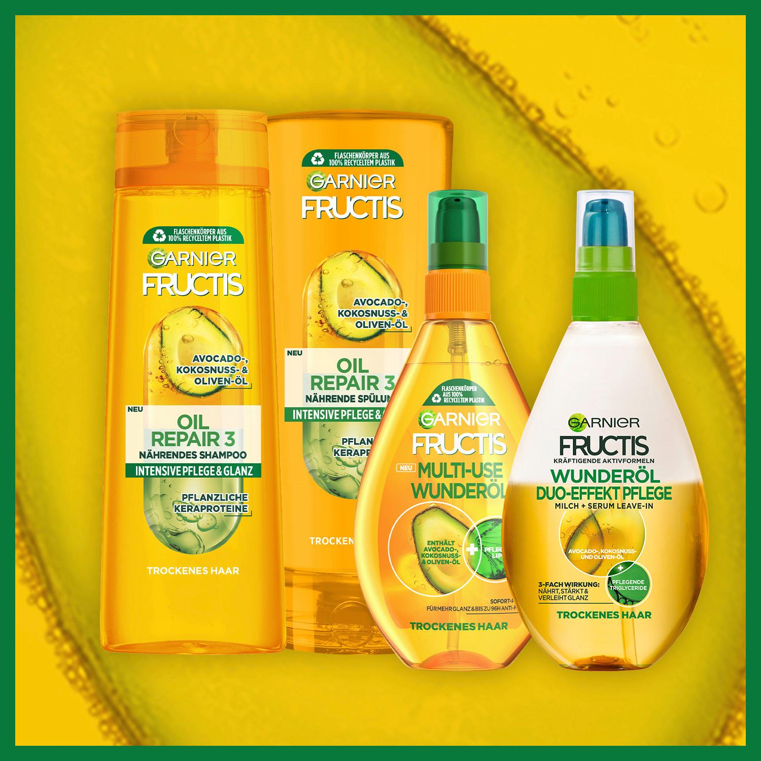 Produktbild Garnier Fructis Oil Repair 3 Duo-Effekt Pflege für trockenes + strapaziertes Haar 3 von 6