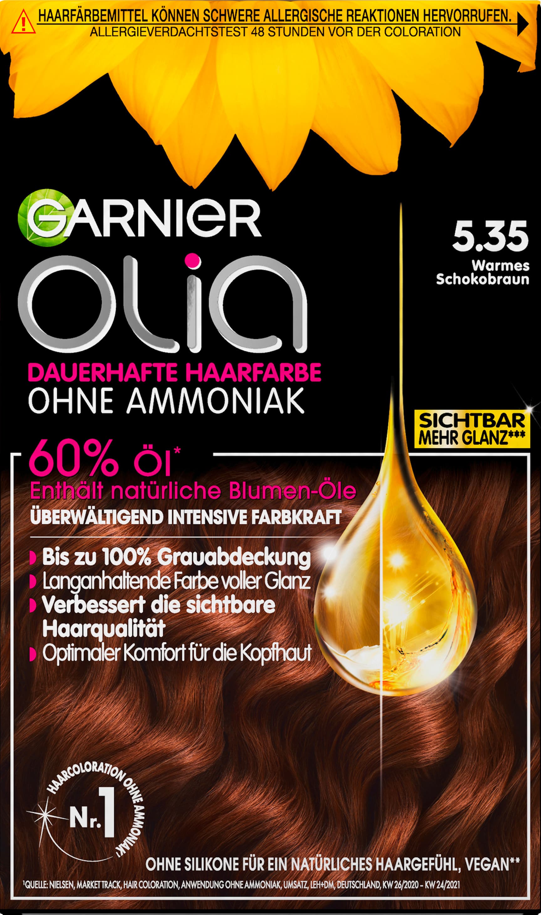 Garnier Olia Dauerhafte Haarfarbe Öl-Coloration