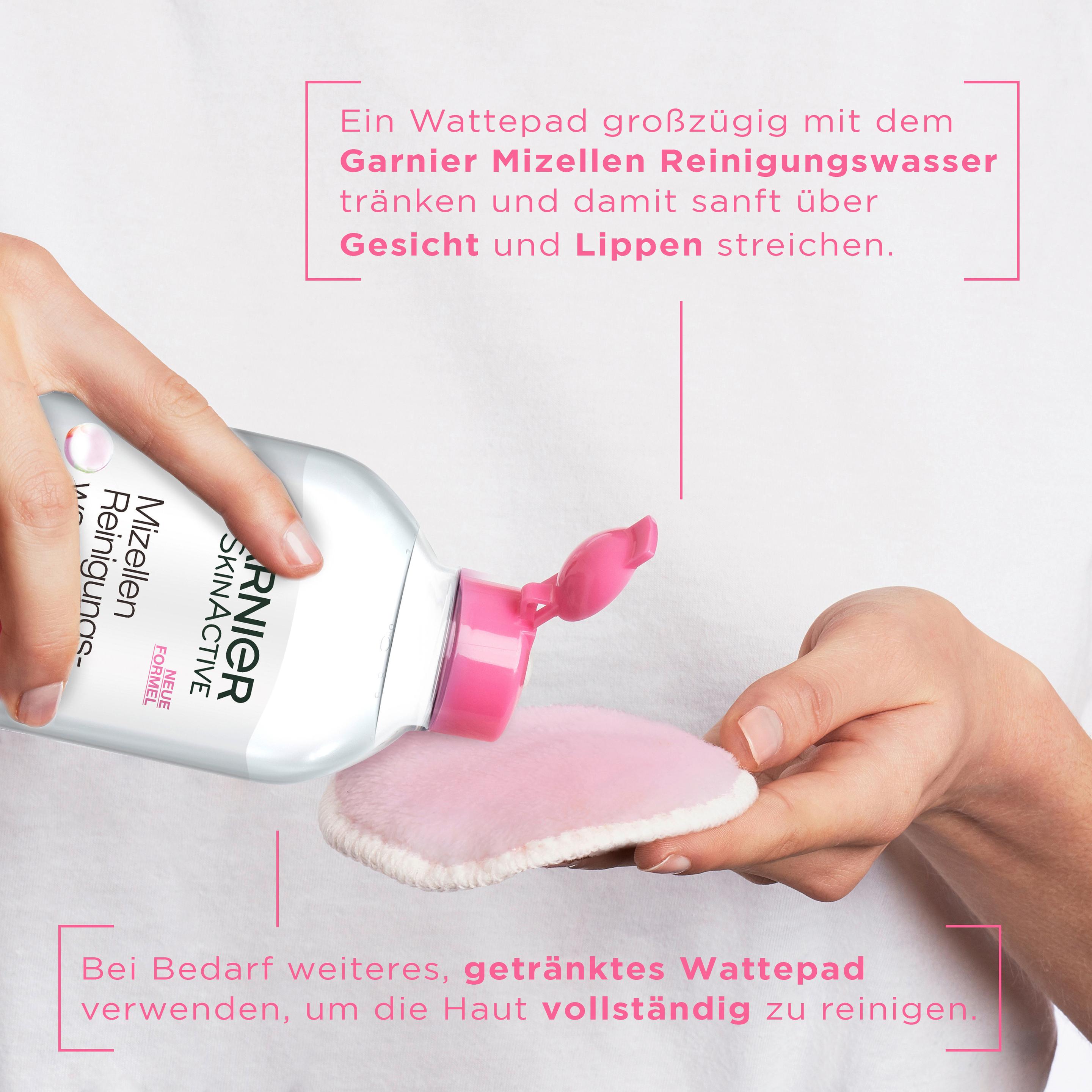 Produktbild Garnier Skin Active Mizellen Reinigungswasser All-in-1 für trockene Haut - Entfernt Make-up und Unreinheiten 7 von 7