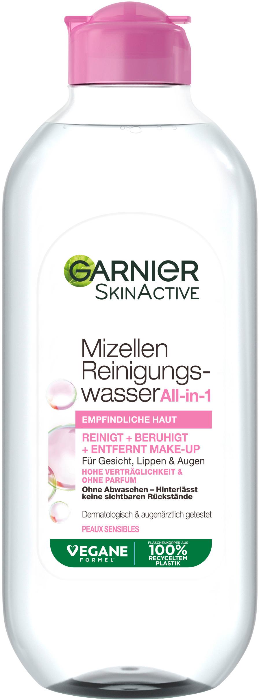 Garnier Skin Aktive Mizellen Reinigungswasser All-in-1 für normale Haut