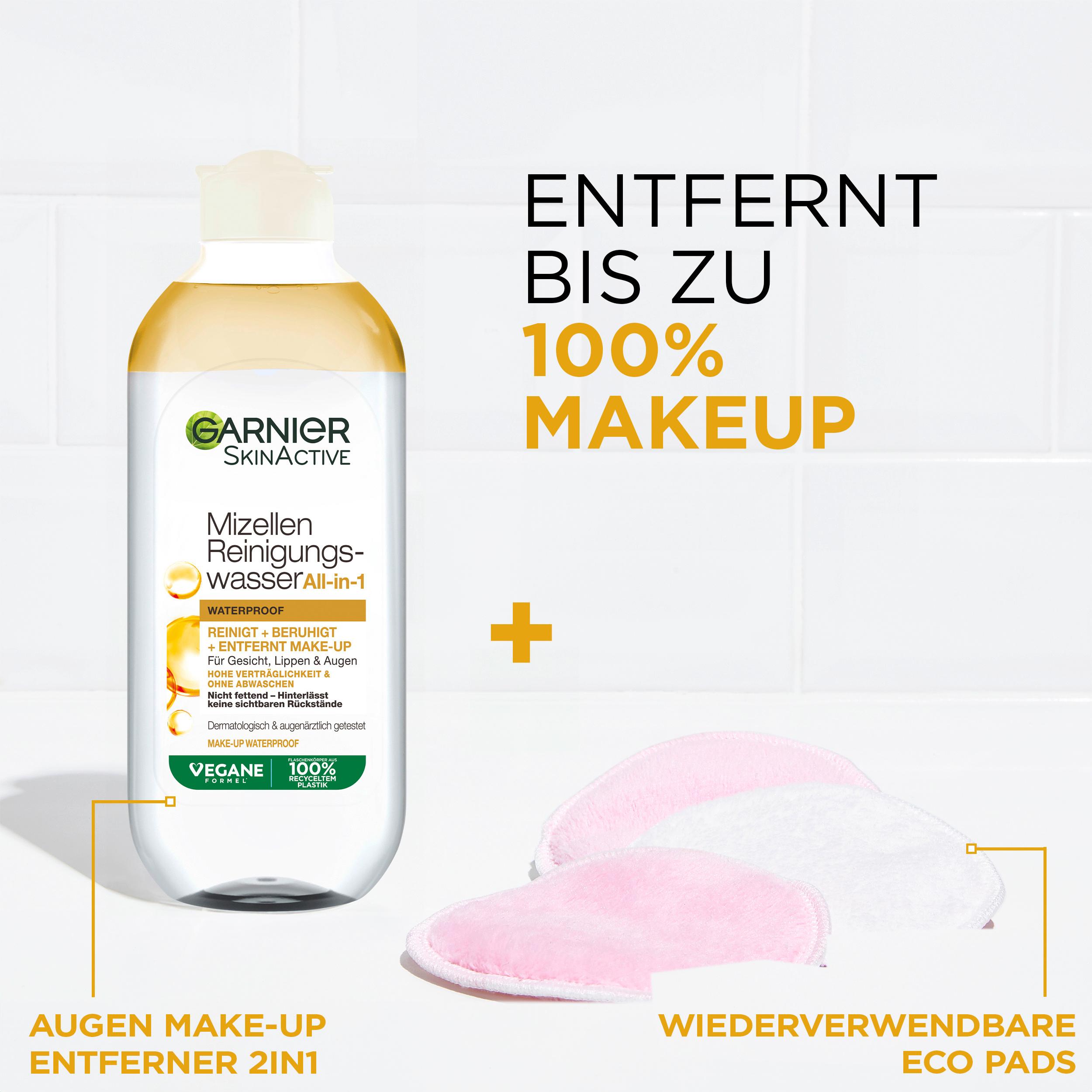 Produktbild Garnier Skin Active Mizellen Reinigungswasser All-in-1 waterproof 6 von 14