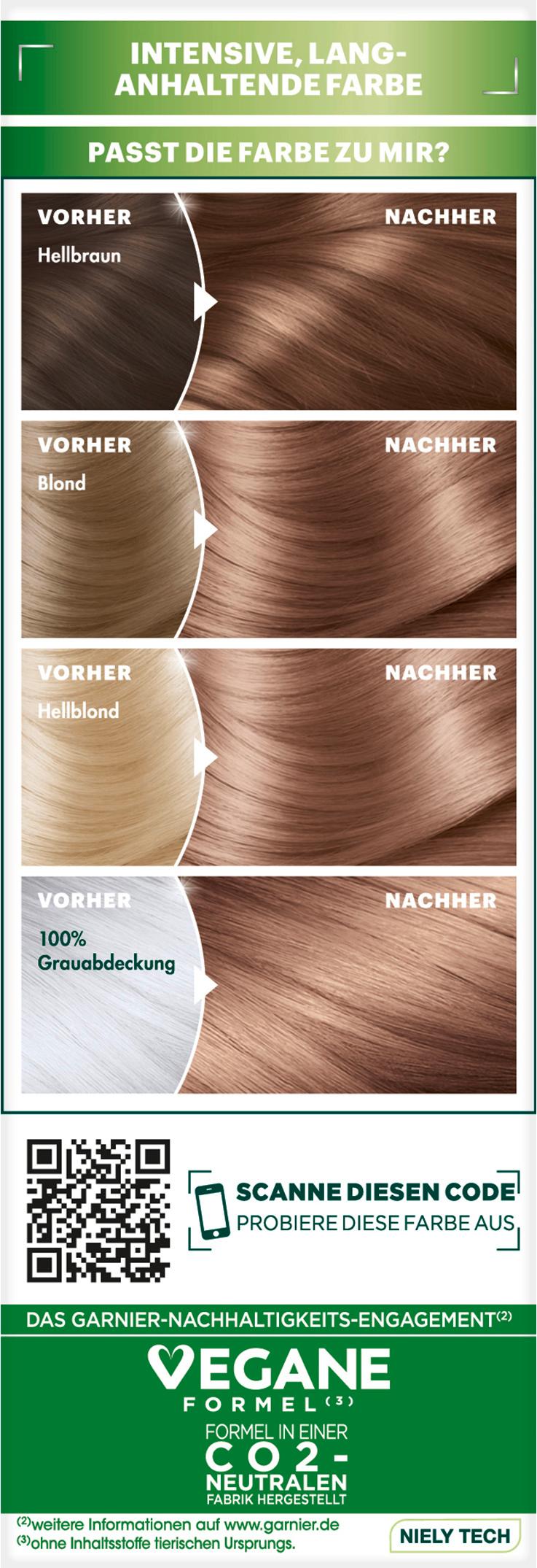 Produktbild Garnier Nutrisse Ultra Creme Dauerhafte Pflege-Haarfarbe 8 von 10