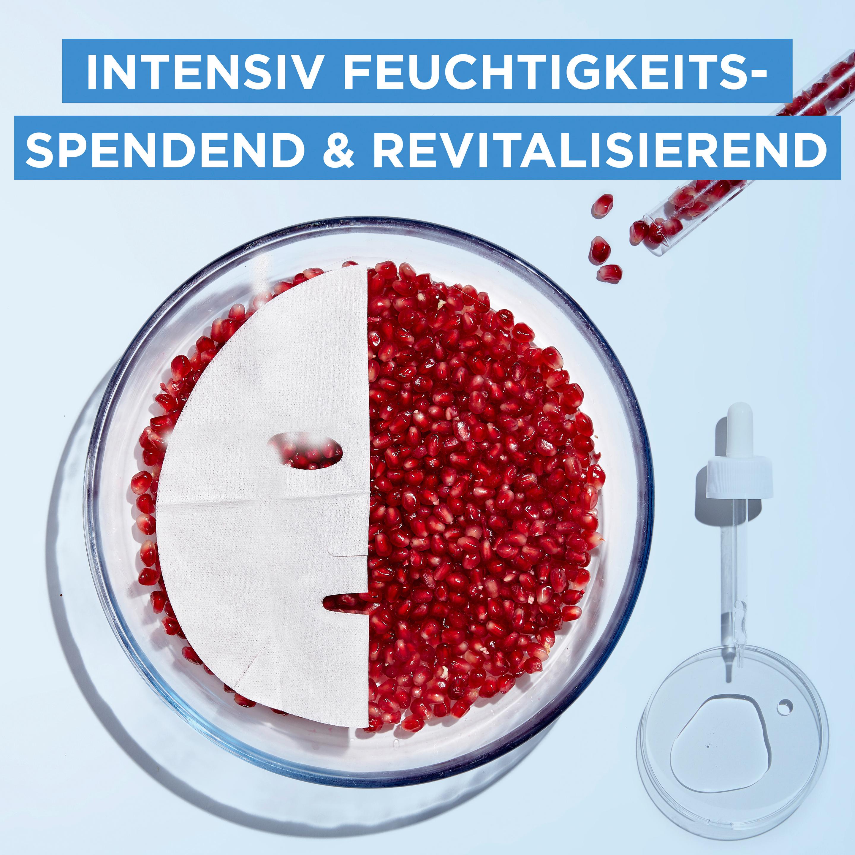Produktbild Garnier Hydra Bomb Tuchmaske Granatapfel 3 von 11