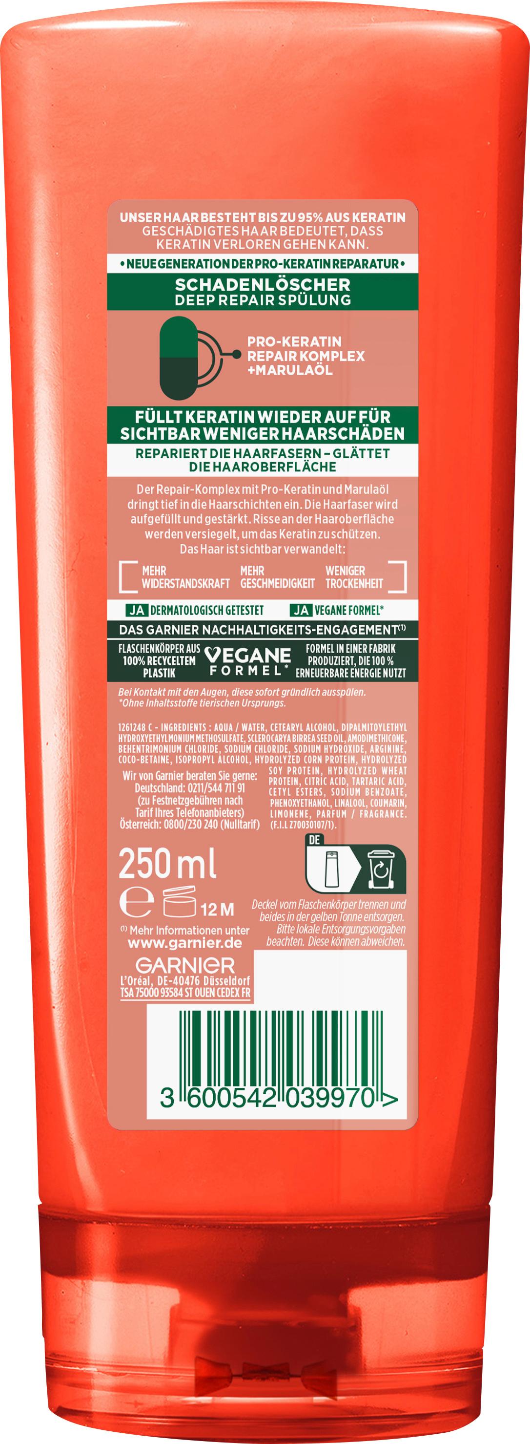Produktbild Garnier Fructis Spülung Schadenlöscher für stark geschädigtes Haar 2 von 8