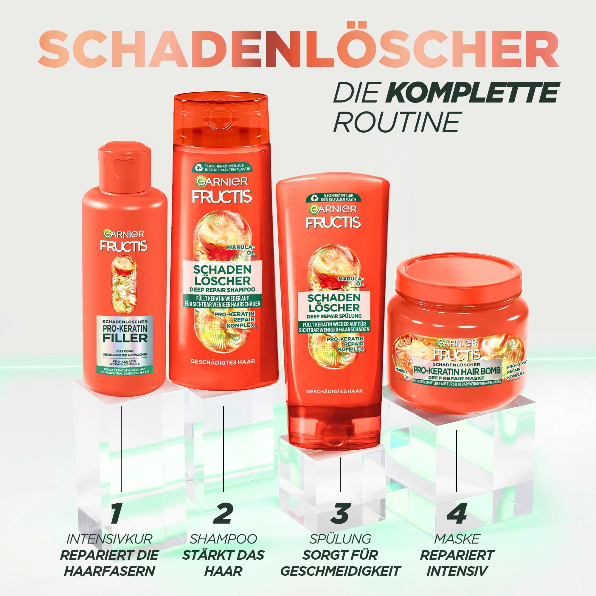 Produktbild Garnier Fructis Shampoo Schadenlöscher für stark geschädigtes Haar 4 von 8