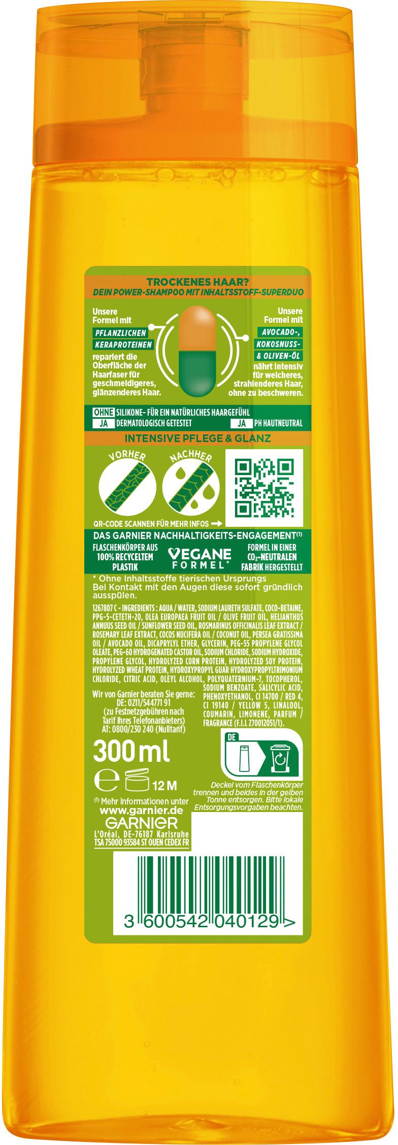 Produktbild Garnier Fructis Shampoo Oil Repair 3 Olive Avocado Shea 2 von 6