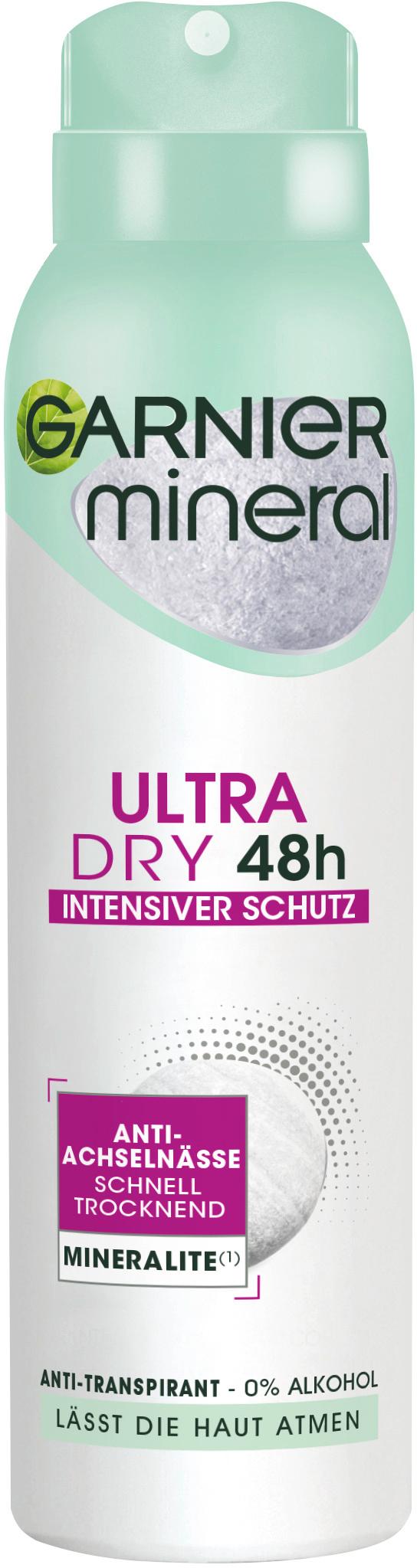 Garnier Mineral Deospray Ultra Dry - 48h