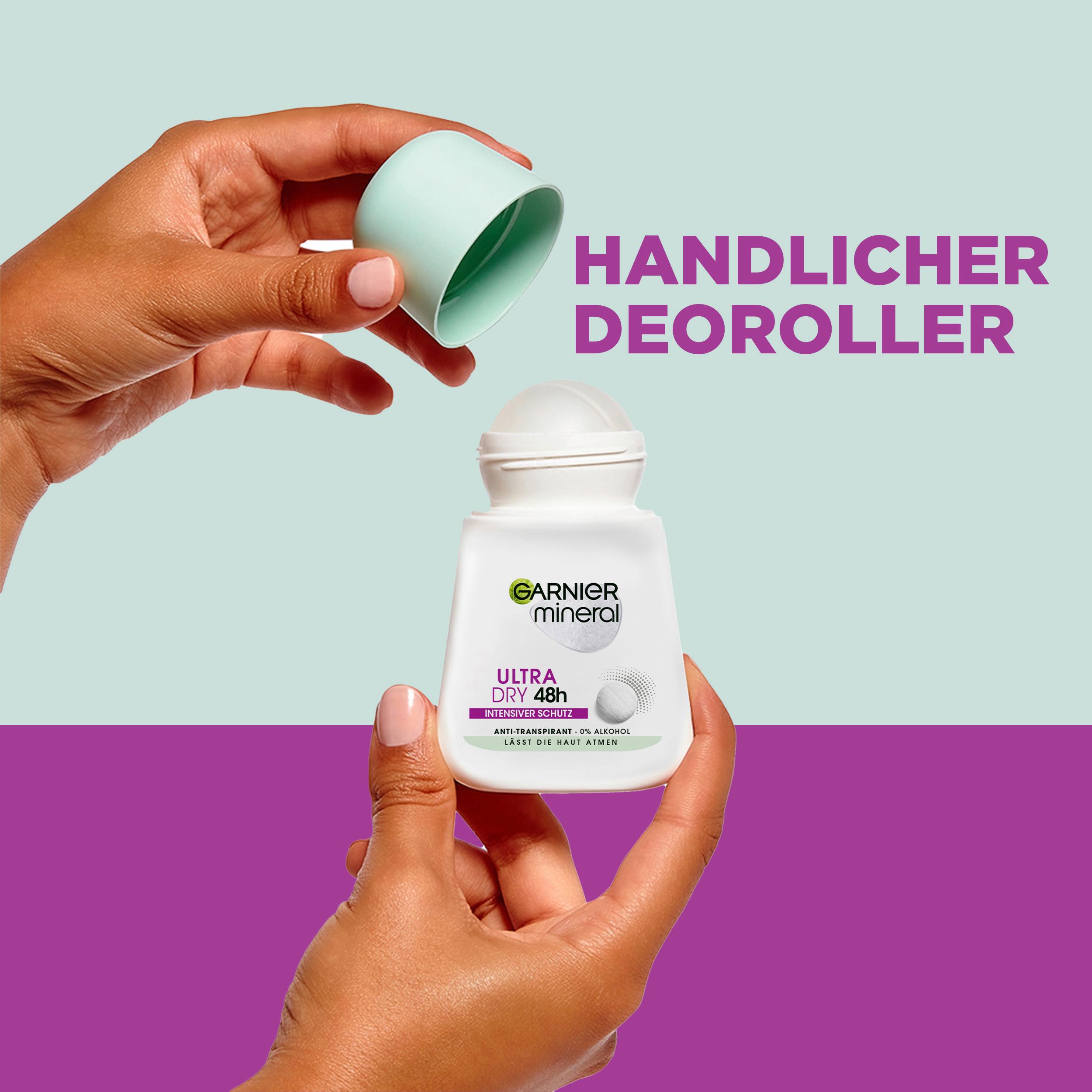 Produktbild Garnier Mineral Deo Roll On Ultra Dry - 48h 6 von 7