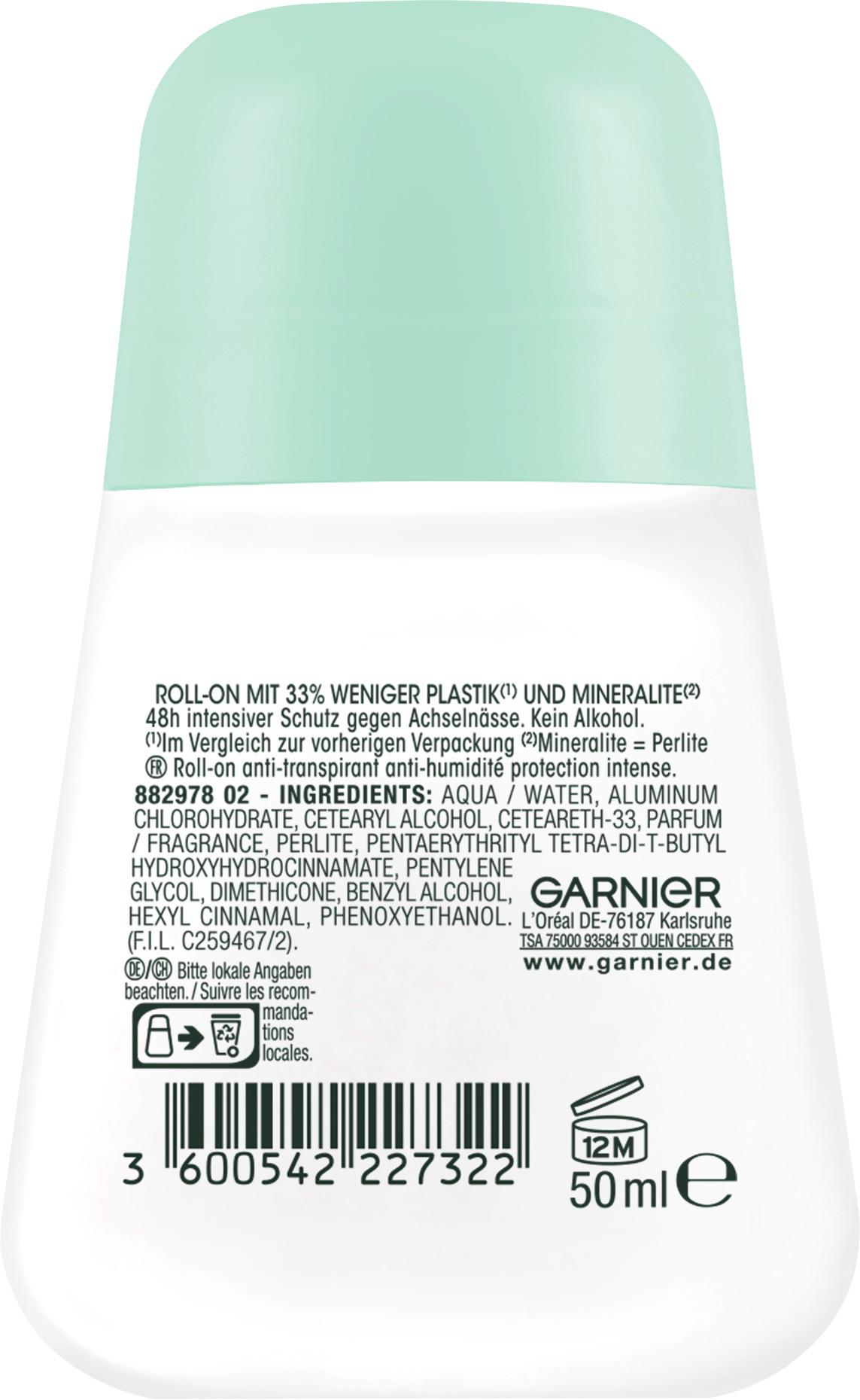 Produktbild Garnier Mineral Deo Roll On Ultra Dry - 48h 2 von 7