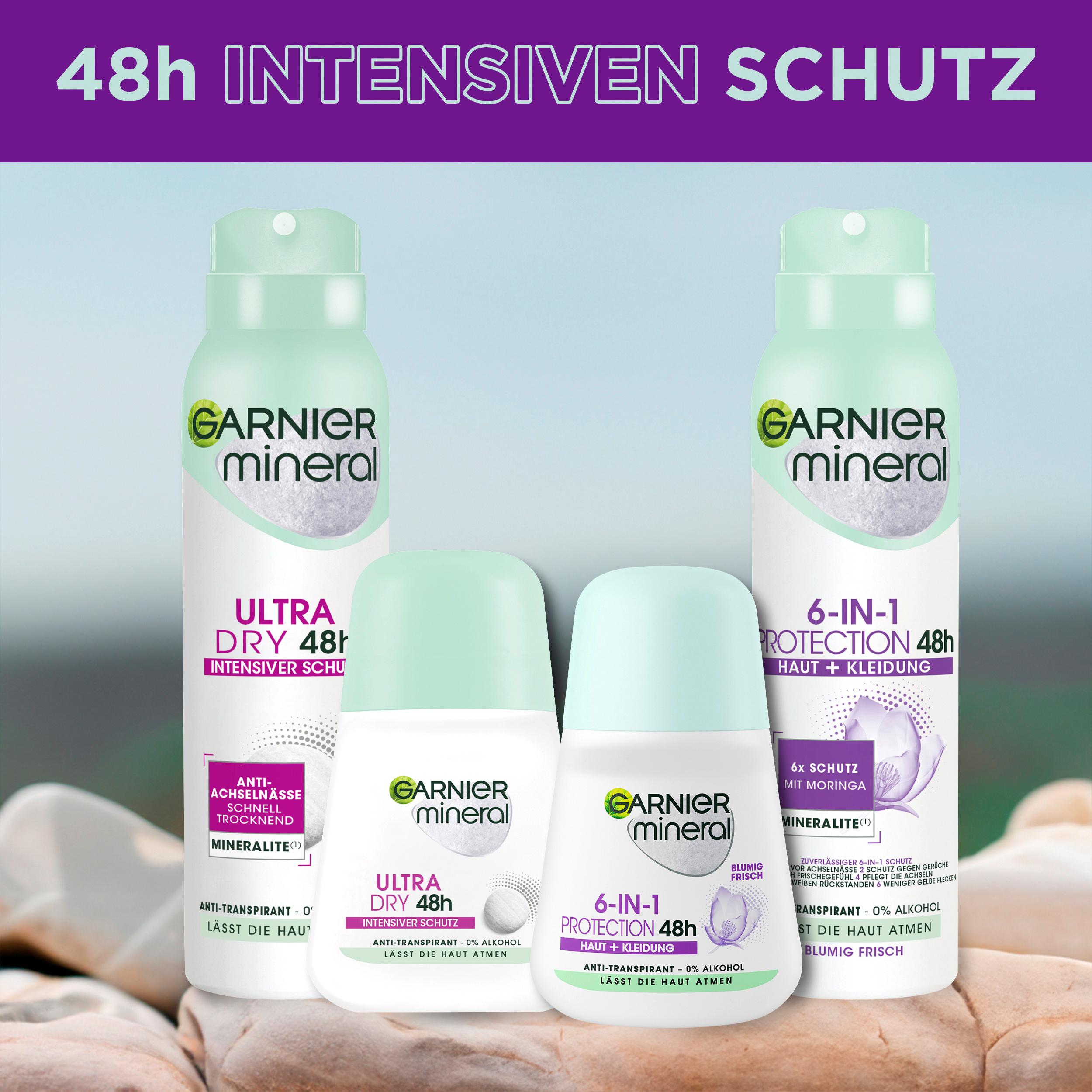 Produktbild Garnier Mineral Deo Roll-On 6-in-1 Protection 48h 8 von 8