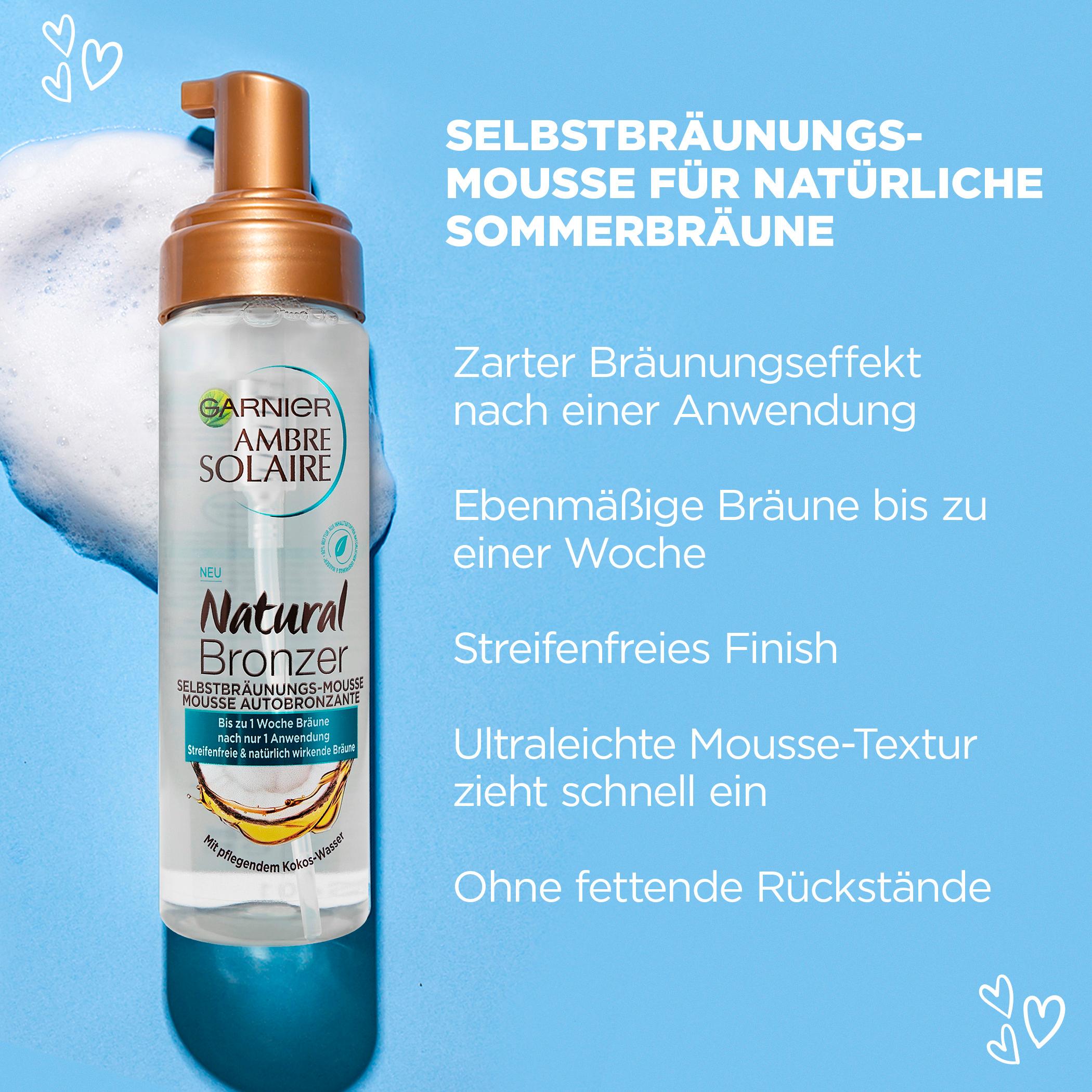 Produktbild Garnier Ambre Solaire Natural Bronzer Mousse 13 von 16