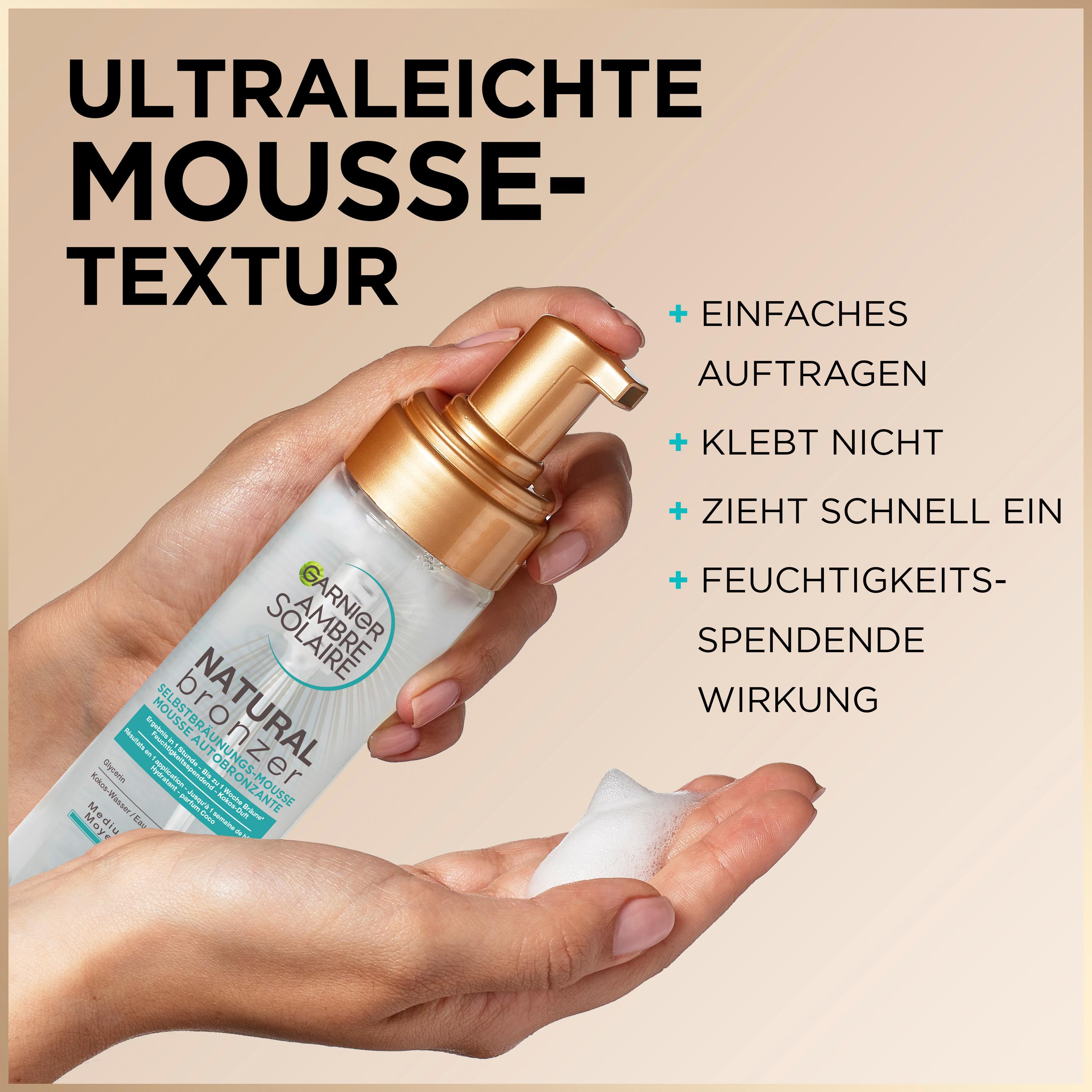Produktbild Garnier Ambre Solaire Natural Bronzer Mousse 10 von 16