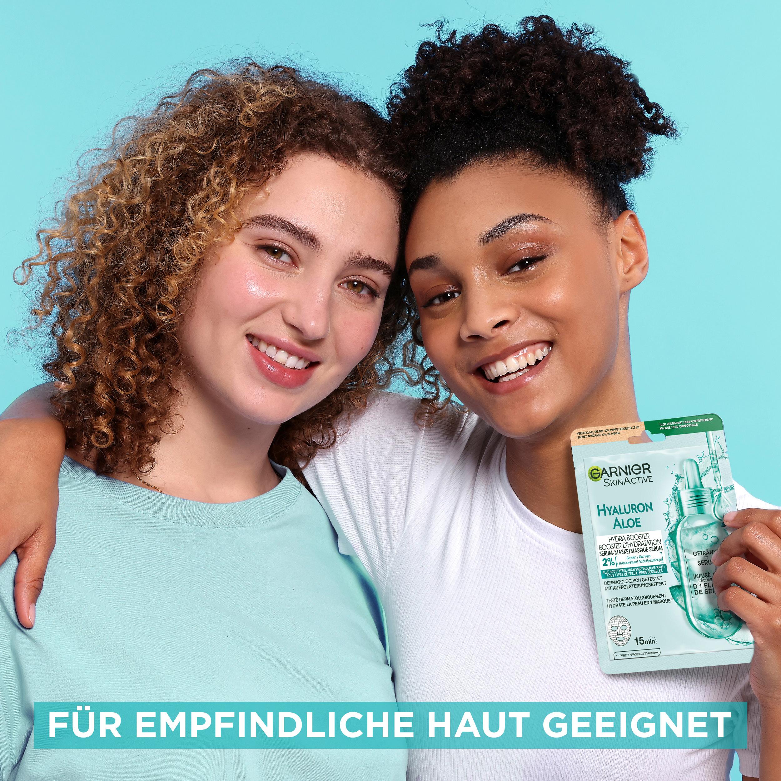 Produktbild Garnier Skin Active Tuchmaske Hyaluron Aloe 3 von 11
