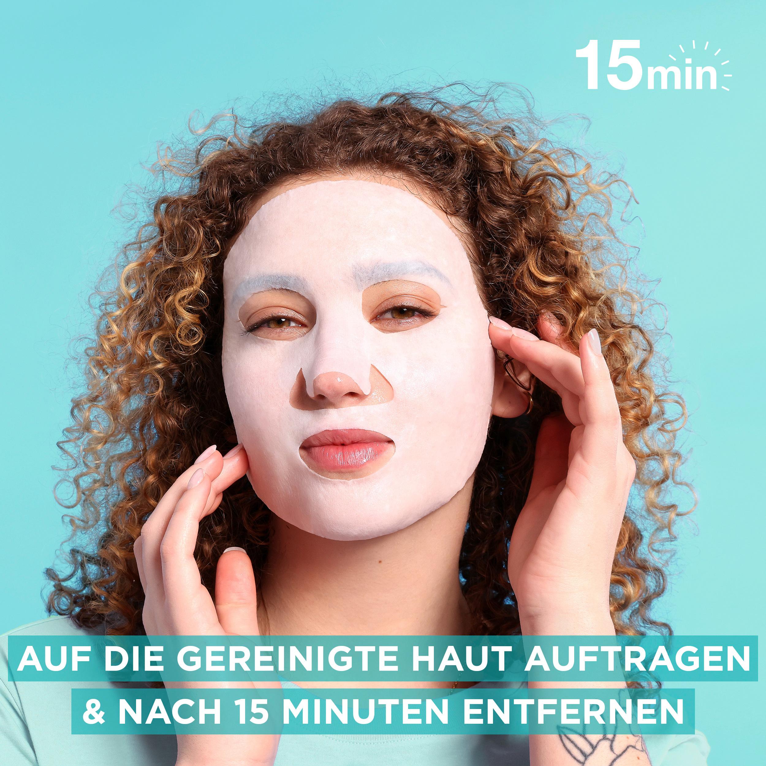 Produktbild Garnier Skin Active Tuchmaske Hyaluron Aloe 9 von 11