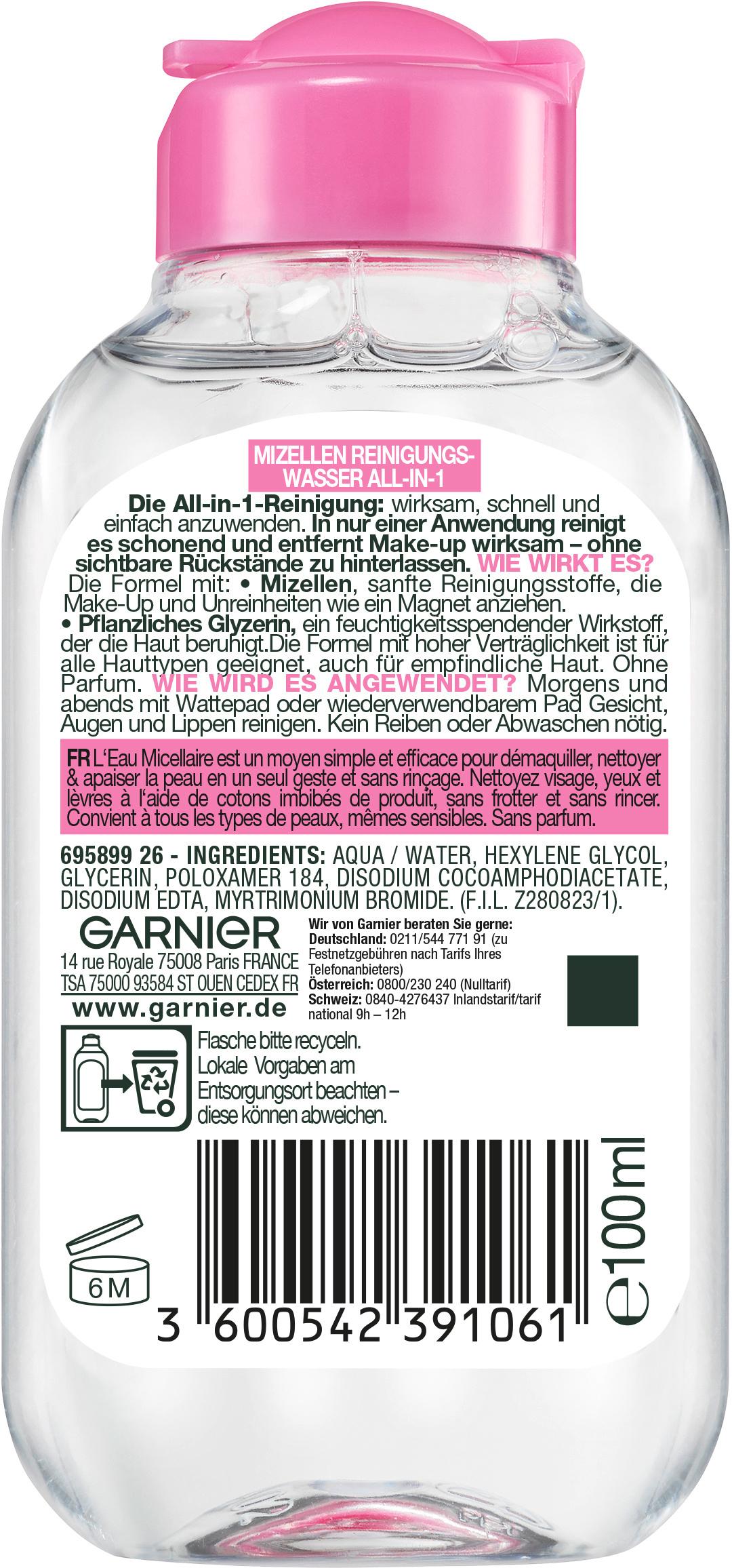 Produktbild Garnier Skin Active Mizellen Reinigungswasser All-in-1 Normale Haut 2 von 8