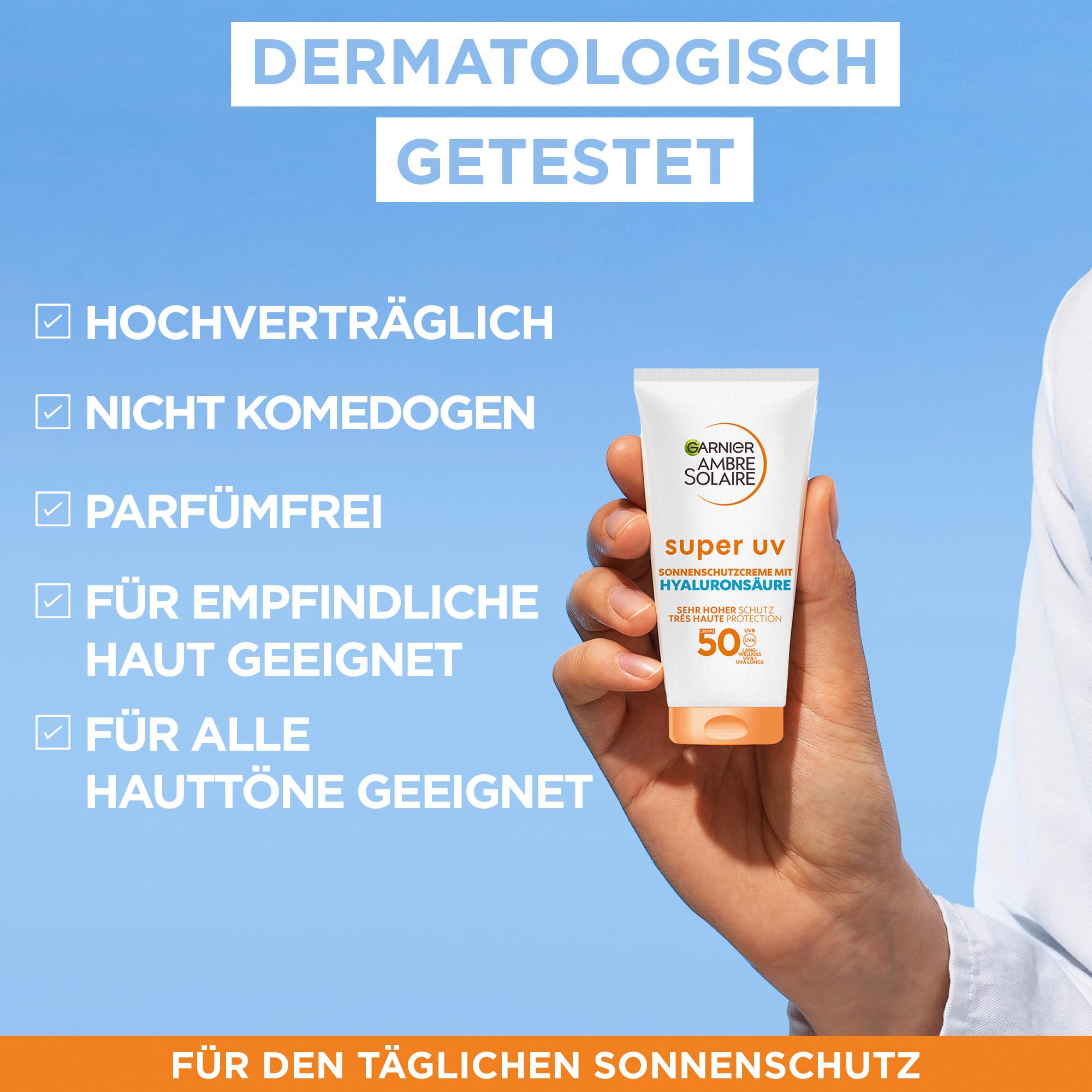 Produktbild Garnier Ambre Solaire Anti-Age Sonnenschutz-Milch LSF50+ 6 von 8