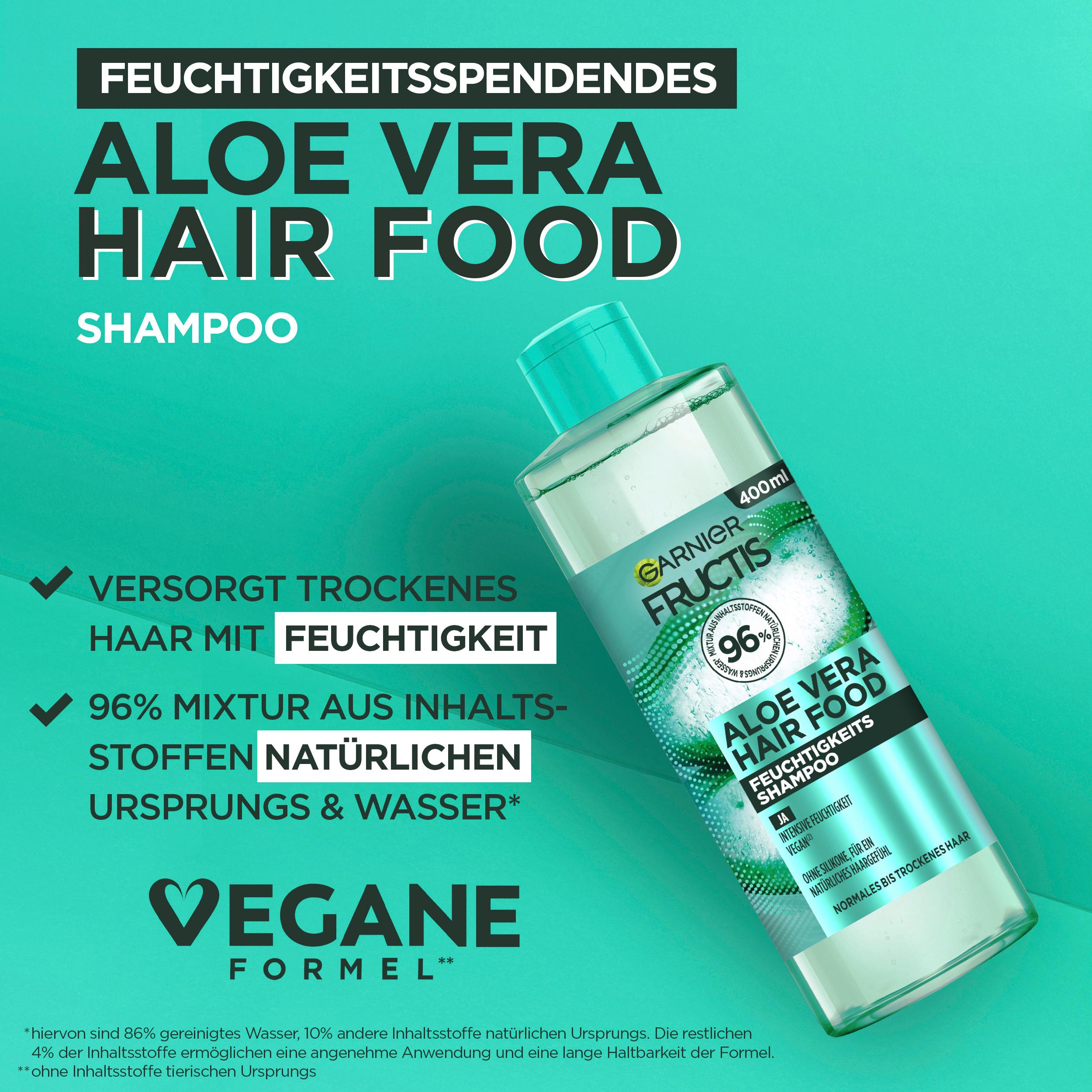 Produktbild Garnier Fructis Aloe Hair Food Shampoo 4 von 7