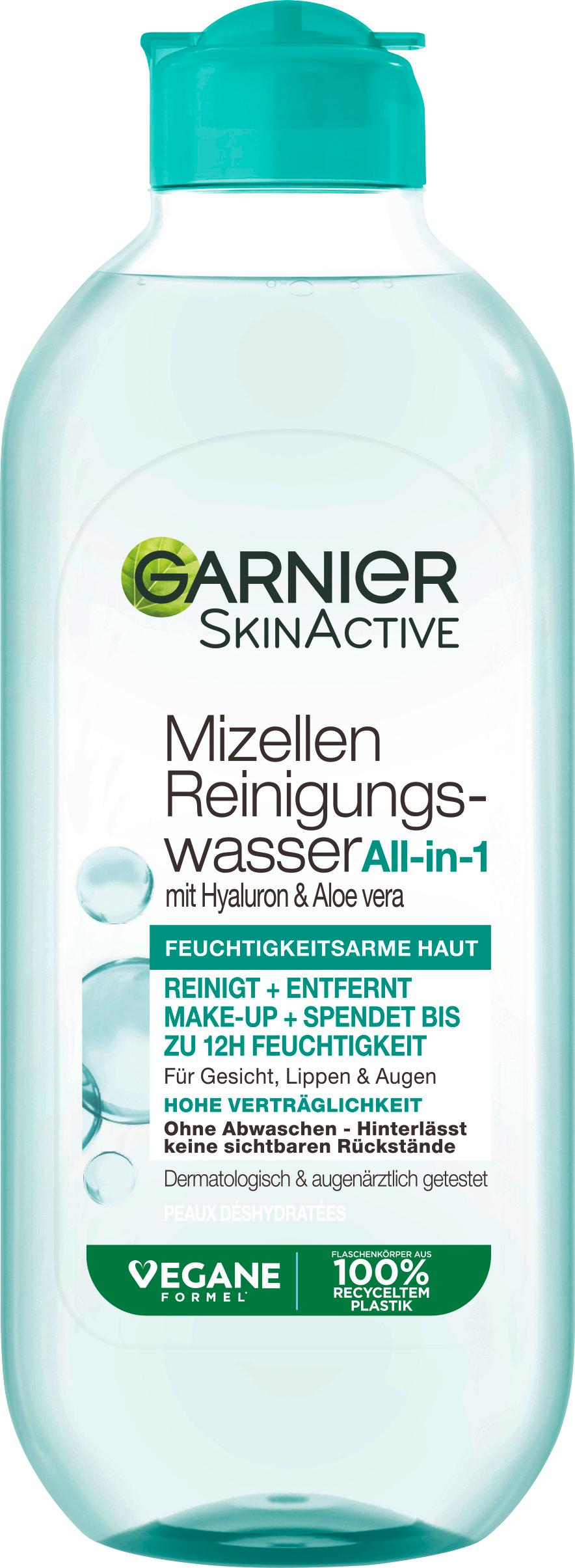 Garnier Skin Active Mizellen Reinigungswasser All-in-1 mit Hyaluron&Aloe Vera