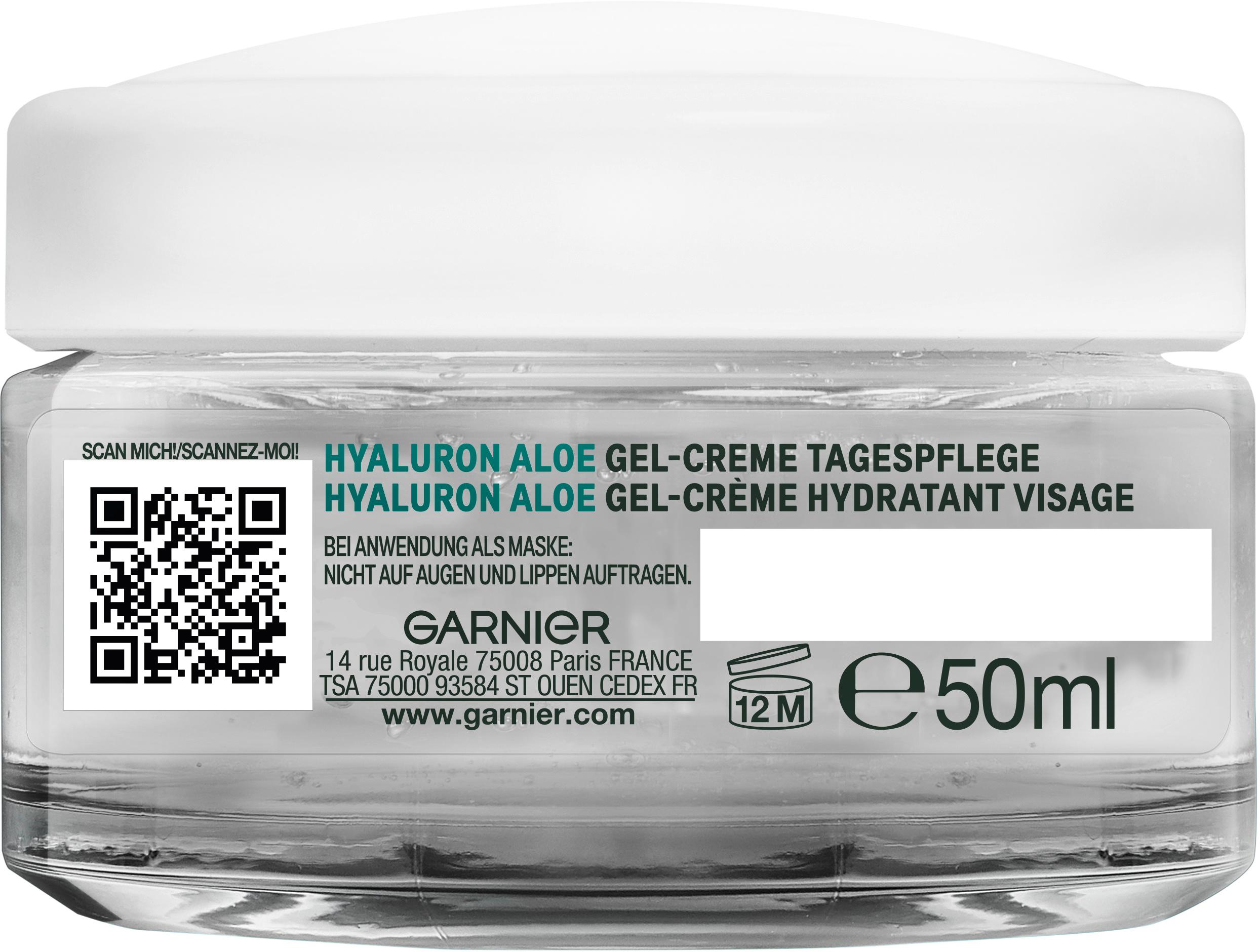Produktbild Garnier Skin Active Hyaluron Aloe Vera Gel-Creme Tagescreme 9 von 15