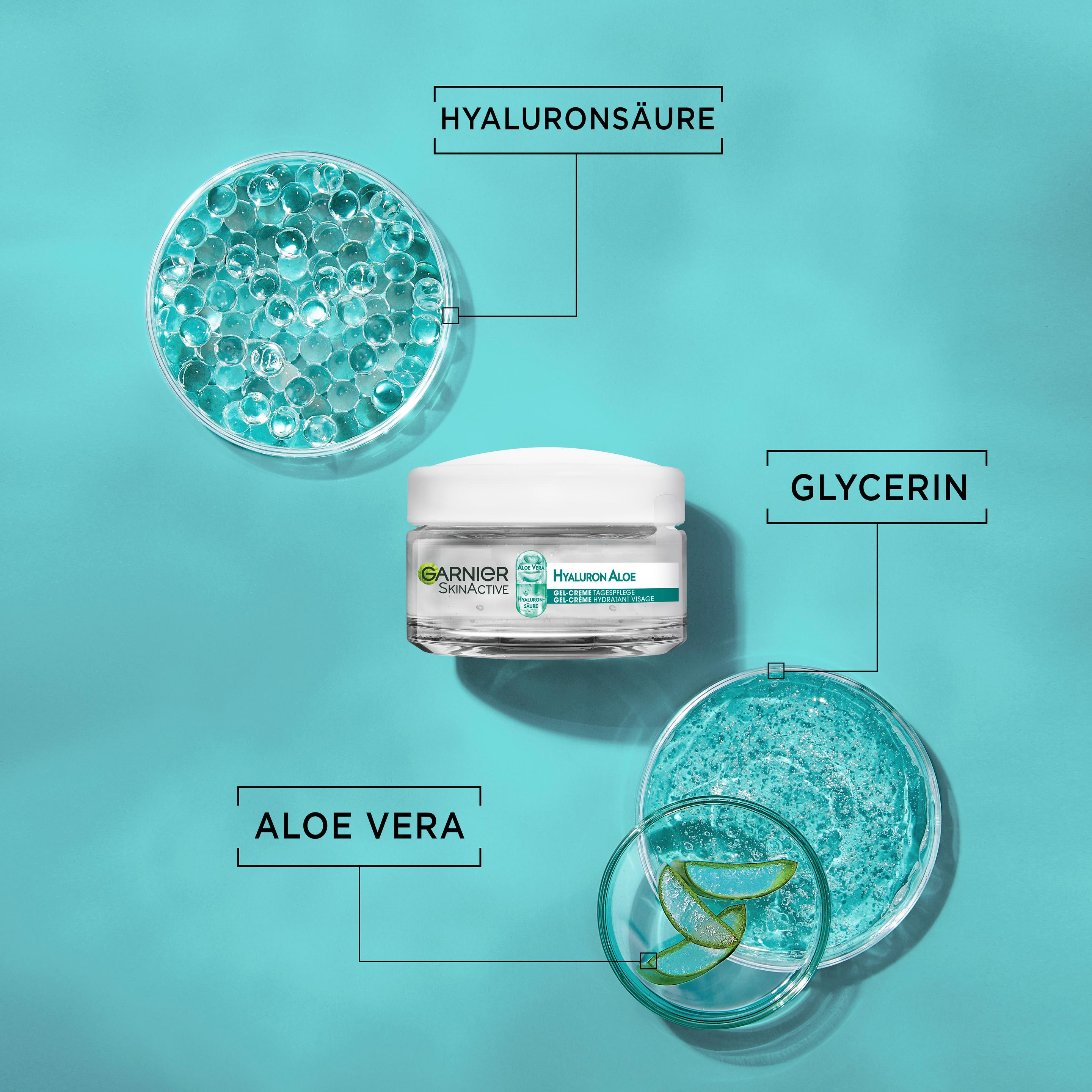 Produktbild Garnier Skin Active Hyaluron Aloe Vera Gel-Creme Tagescreme 5 von 15