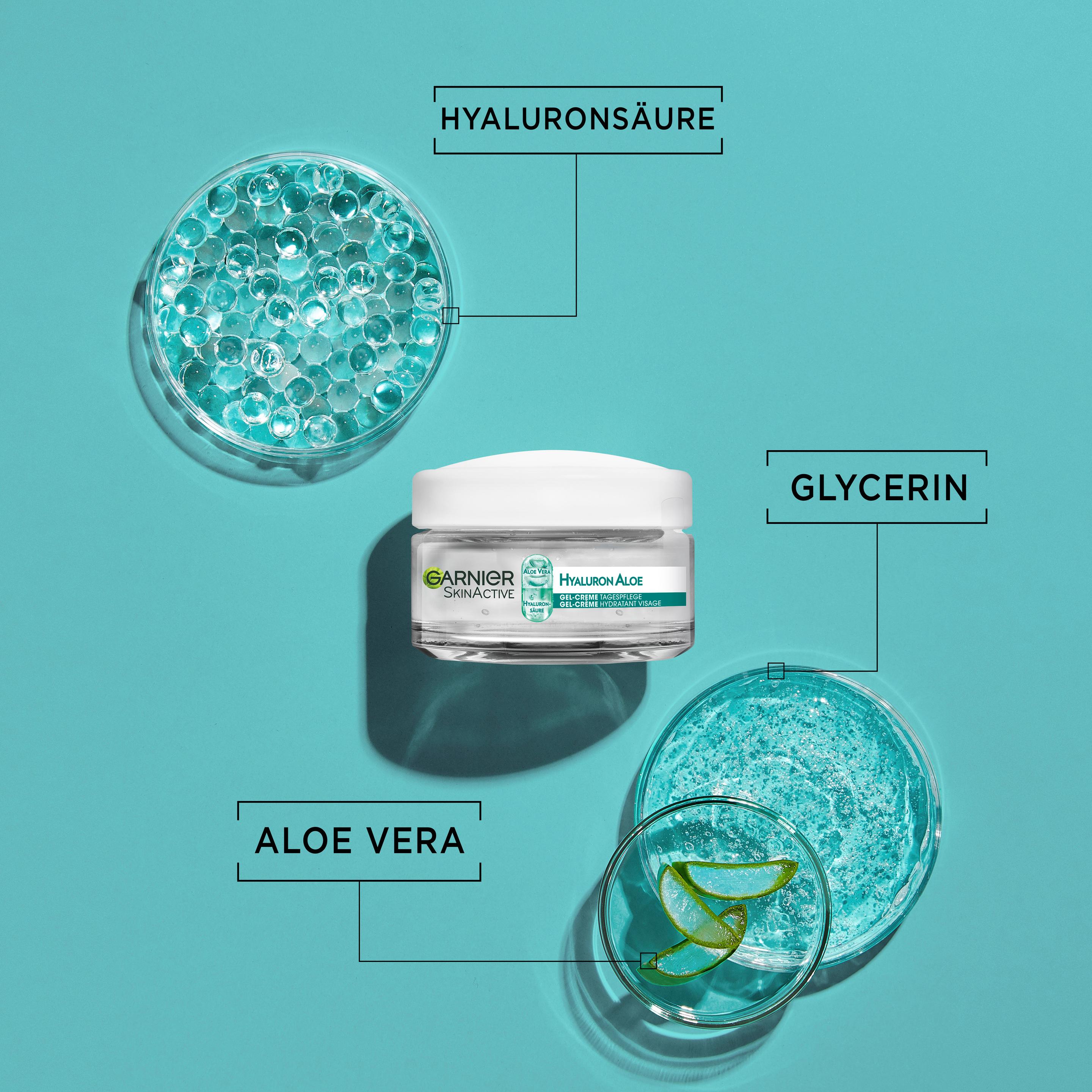 Produktbild Garnier Skin Active Hyaluron Aloe Vera Gel-Creme Tagescreme 7 von 15