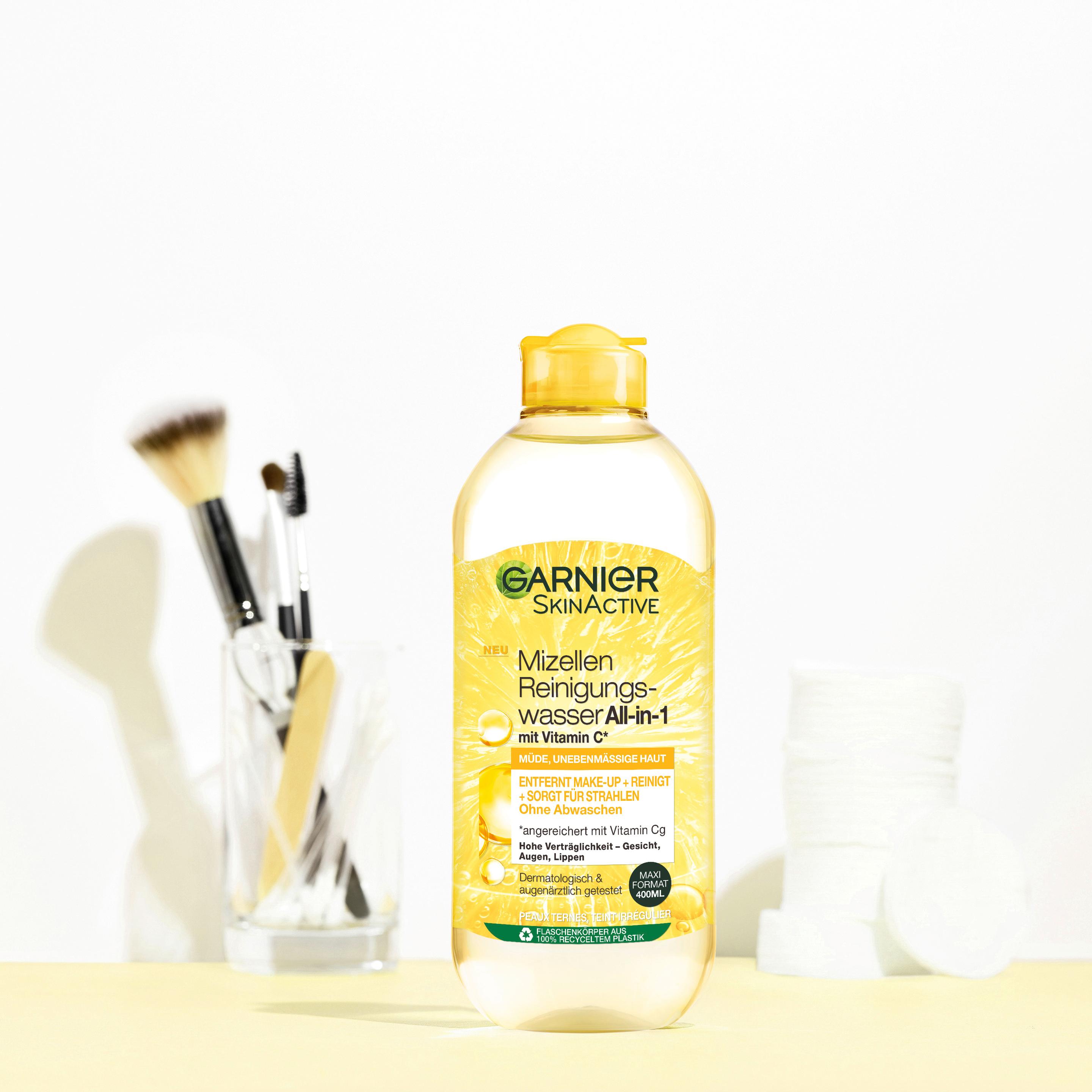 Produktbild Garnier Skin Active Mizellen Reinigungswasser Vitamin C für müde Haut 16 von 23