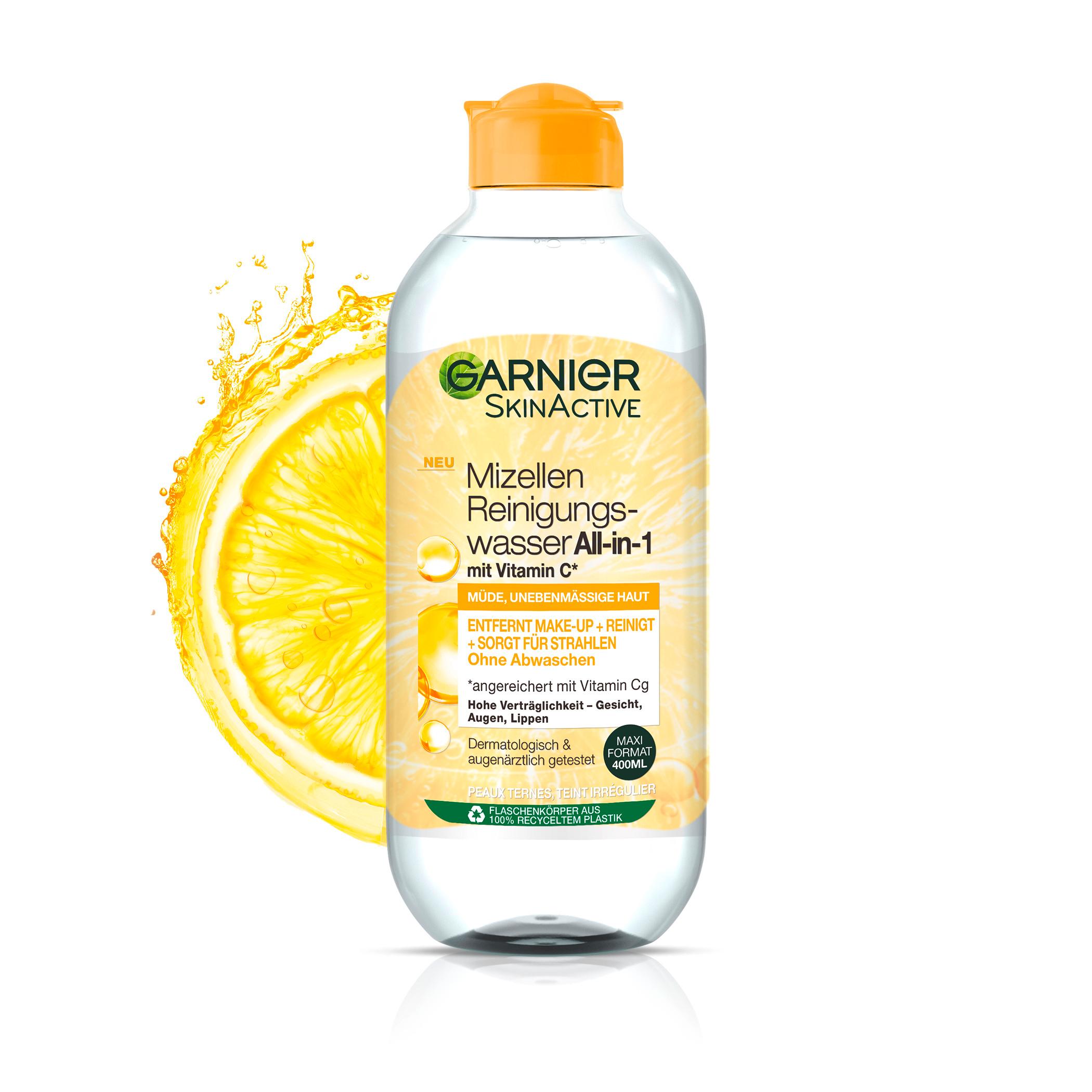 Produktbild Garnier Skin Active Mizellen Reinigungswasser Vitamin C für müde Haut 22 von 23