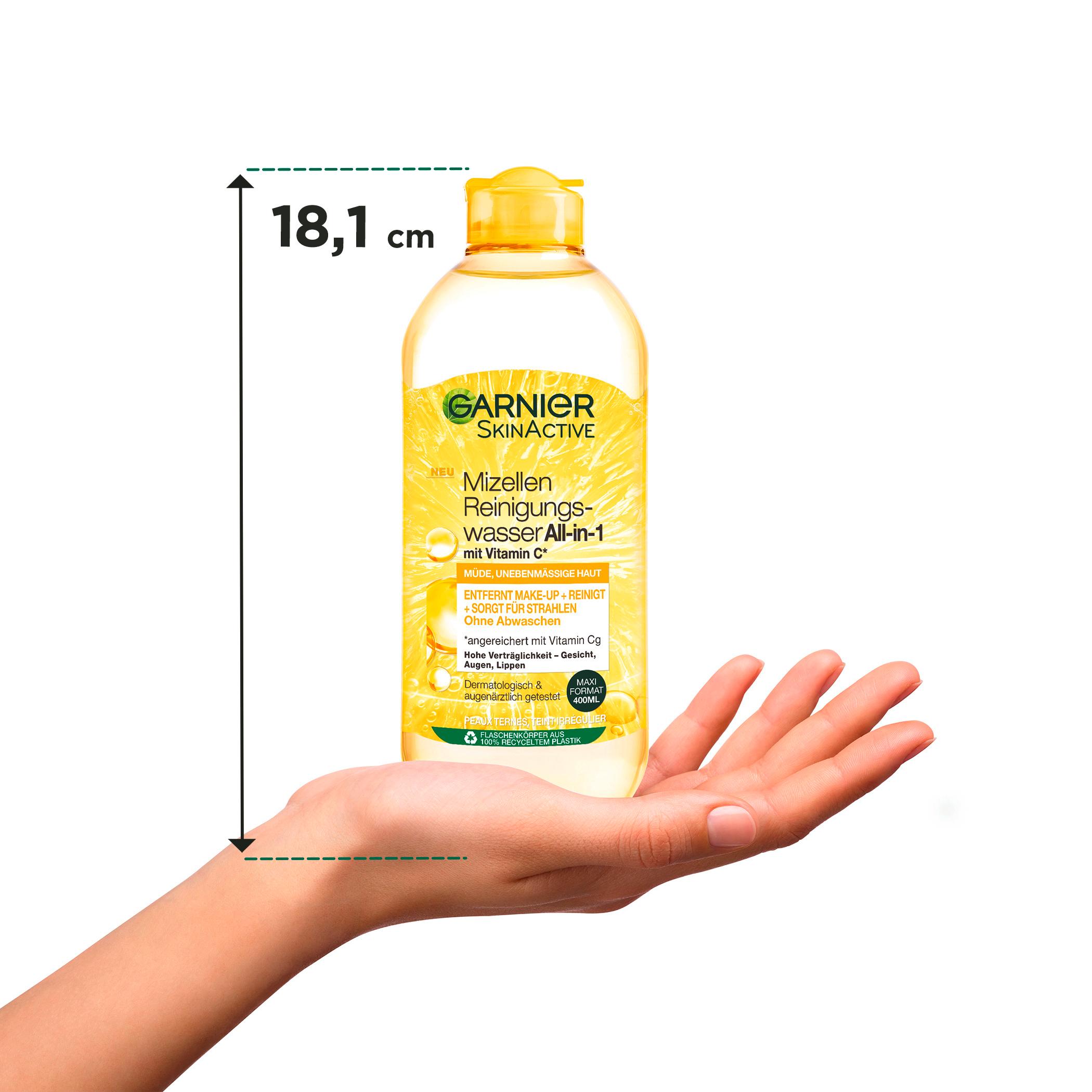 Produktbild Garnier Skin Active Mizellen Reinigungswasser Vitamin C für müde Haut 18 von 23