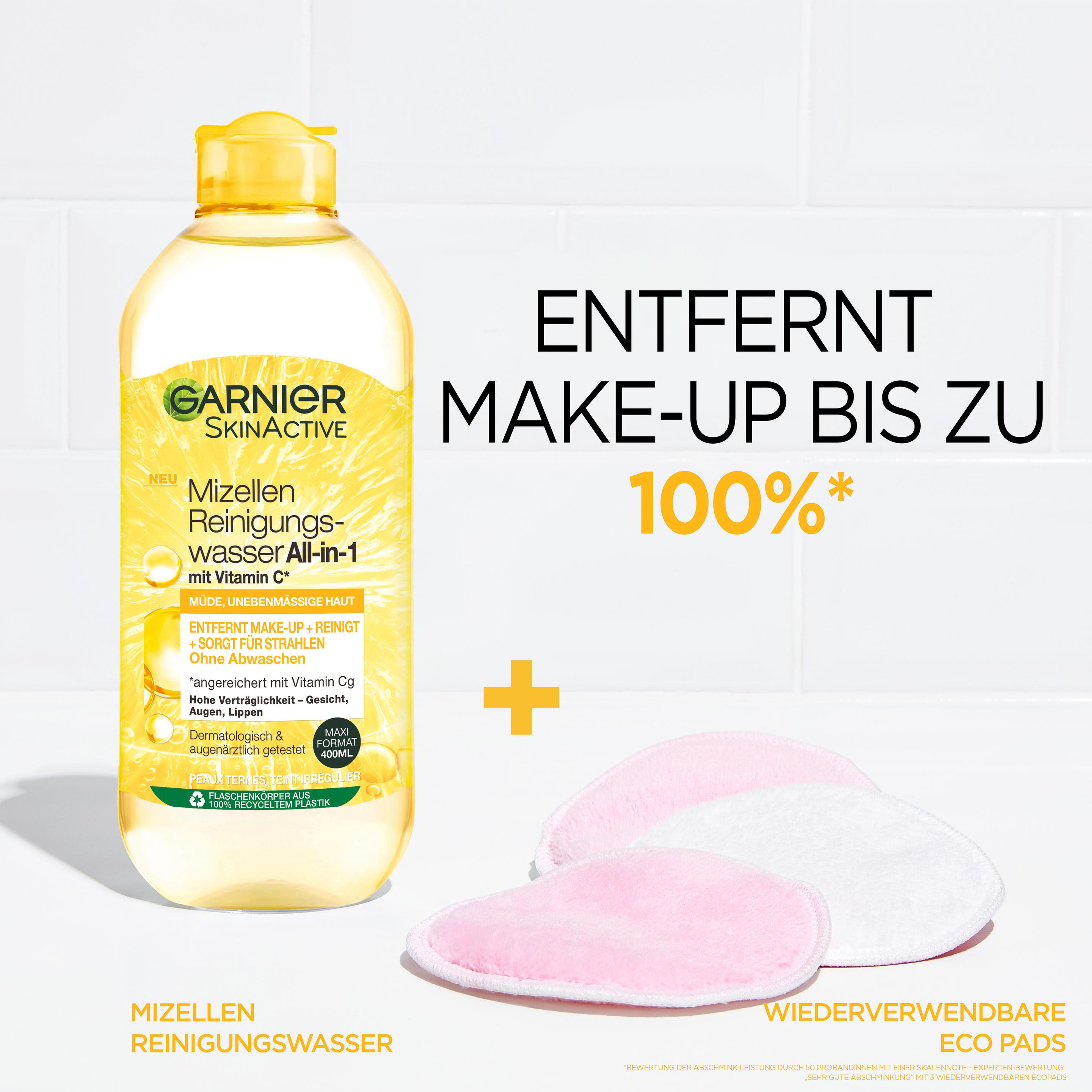 Produktbild Garnier Skin Active Mizellen Reinigungswasser Vitamin C für müde Haut 17 von 23