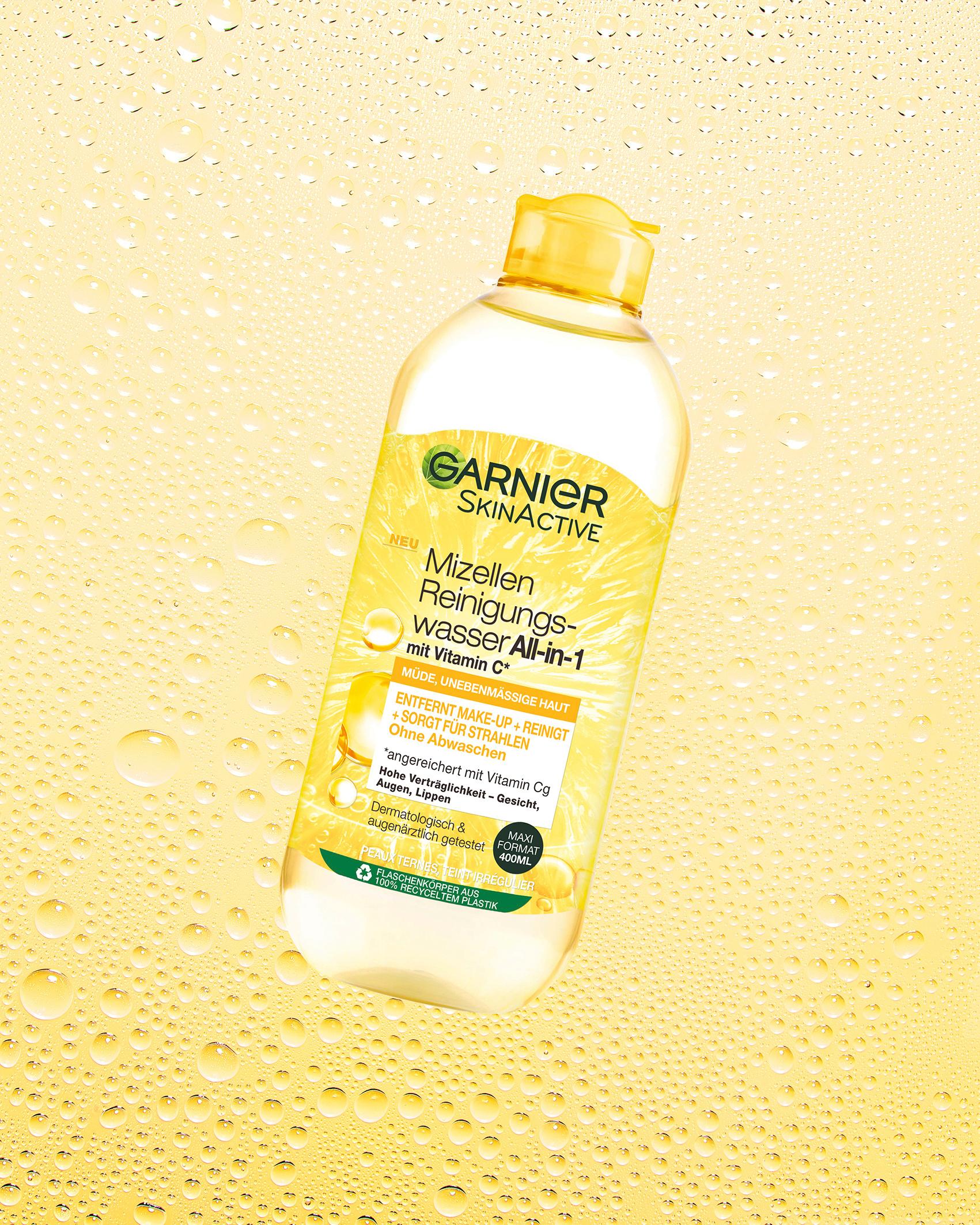 Produktbild Garnier Skin Active Mizellen Reinigungswasser Vitamin C für müde Haut 19 von 23