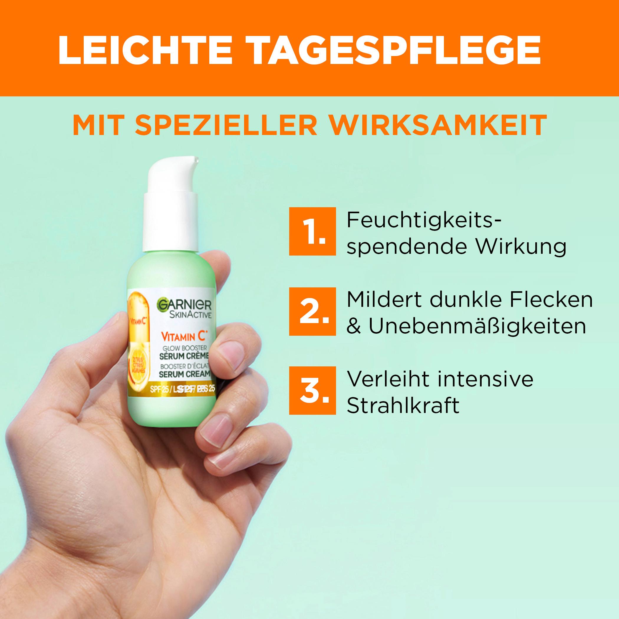 Produktbild Garnier Skin Active Vitamin C Glow Booster Serum Creme LSF25 11 von 11