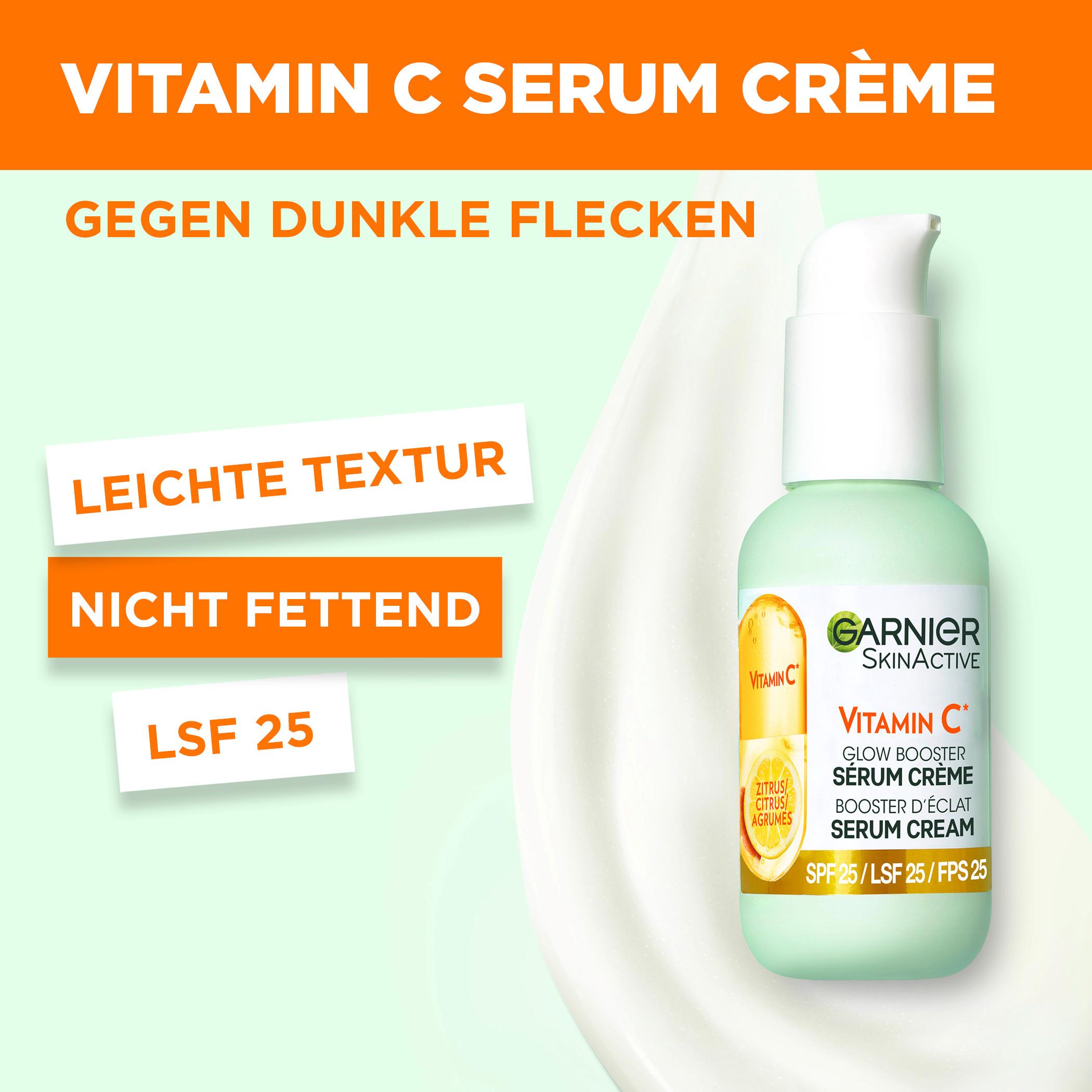 Produktbild Garnier Skin Active Vitamin C Glow Booster Serum Creme LSF25 10 von 11