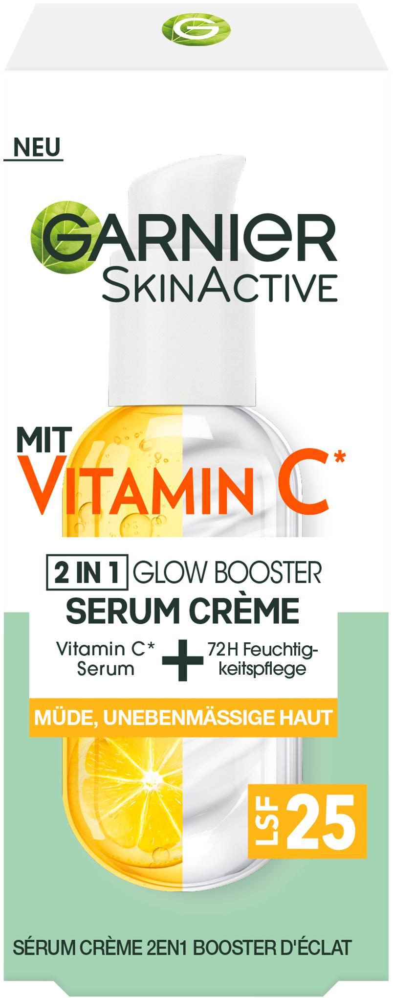 Garnier Skin Active Vitamin C Glow Booster Serum Creme LSF25
