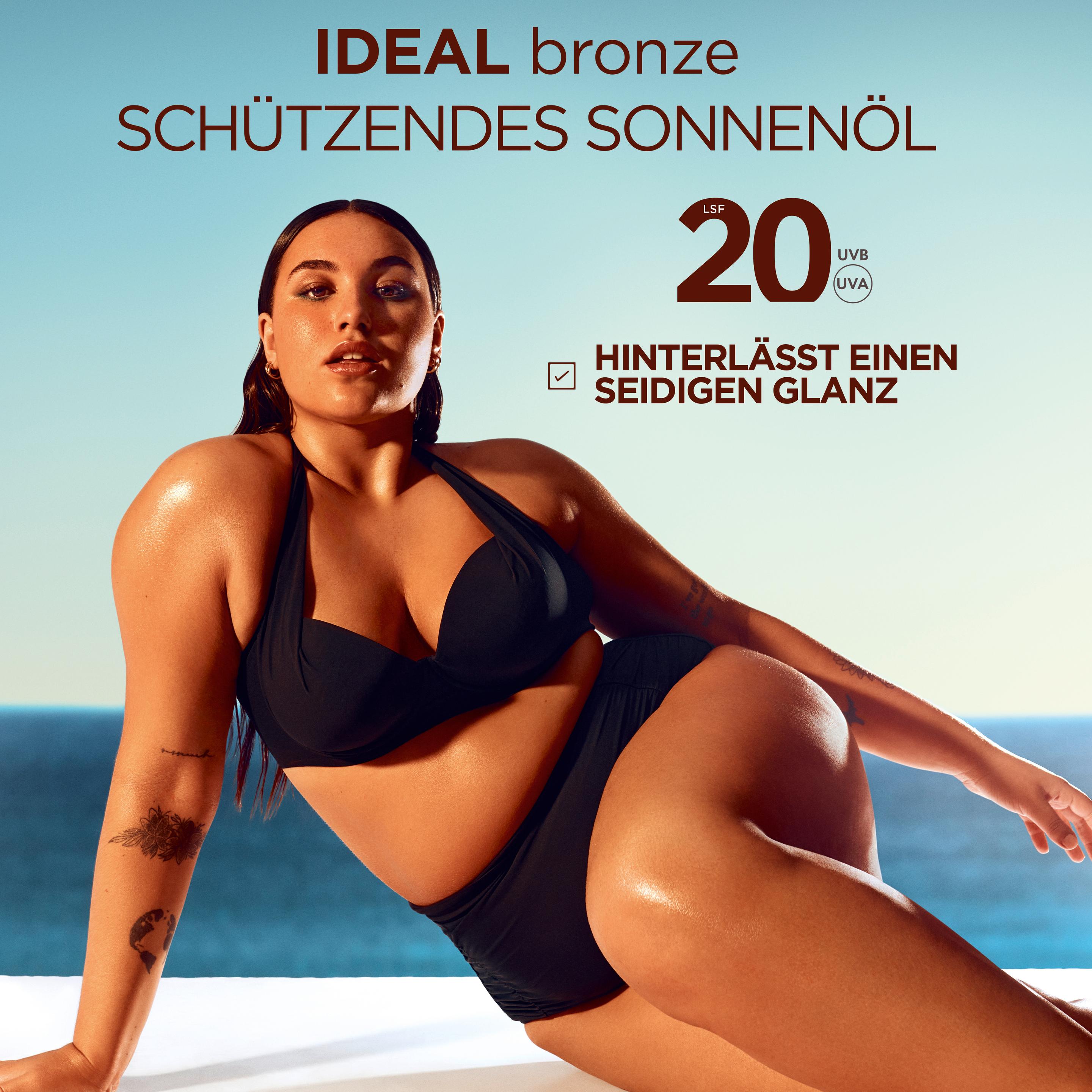 Produktbild Garnier Ambre Solaire Bräunungs-Öl Ideal SPF20 8 von 9