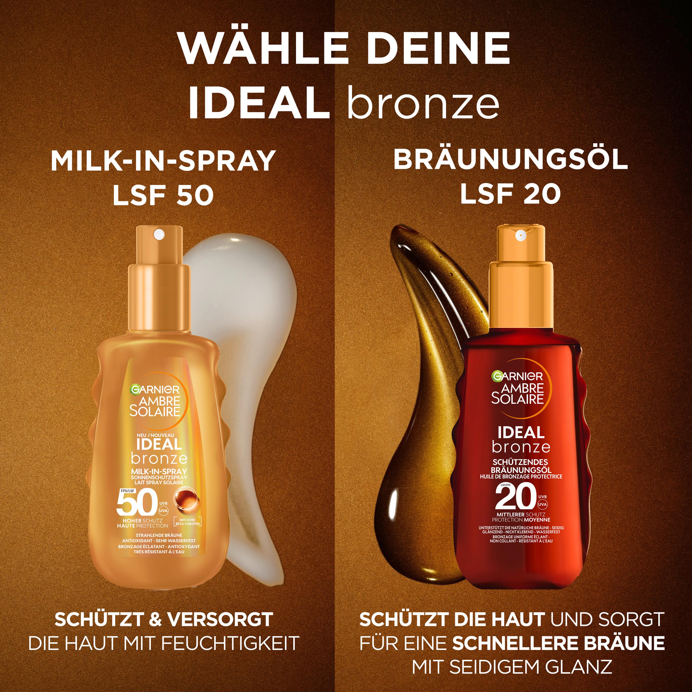 Produktbild Garnier Ambre Solaire Bräunungs-Öl Ideal SPF20 9 von 9