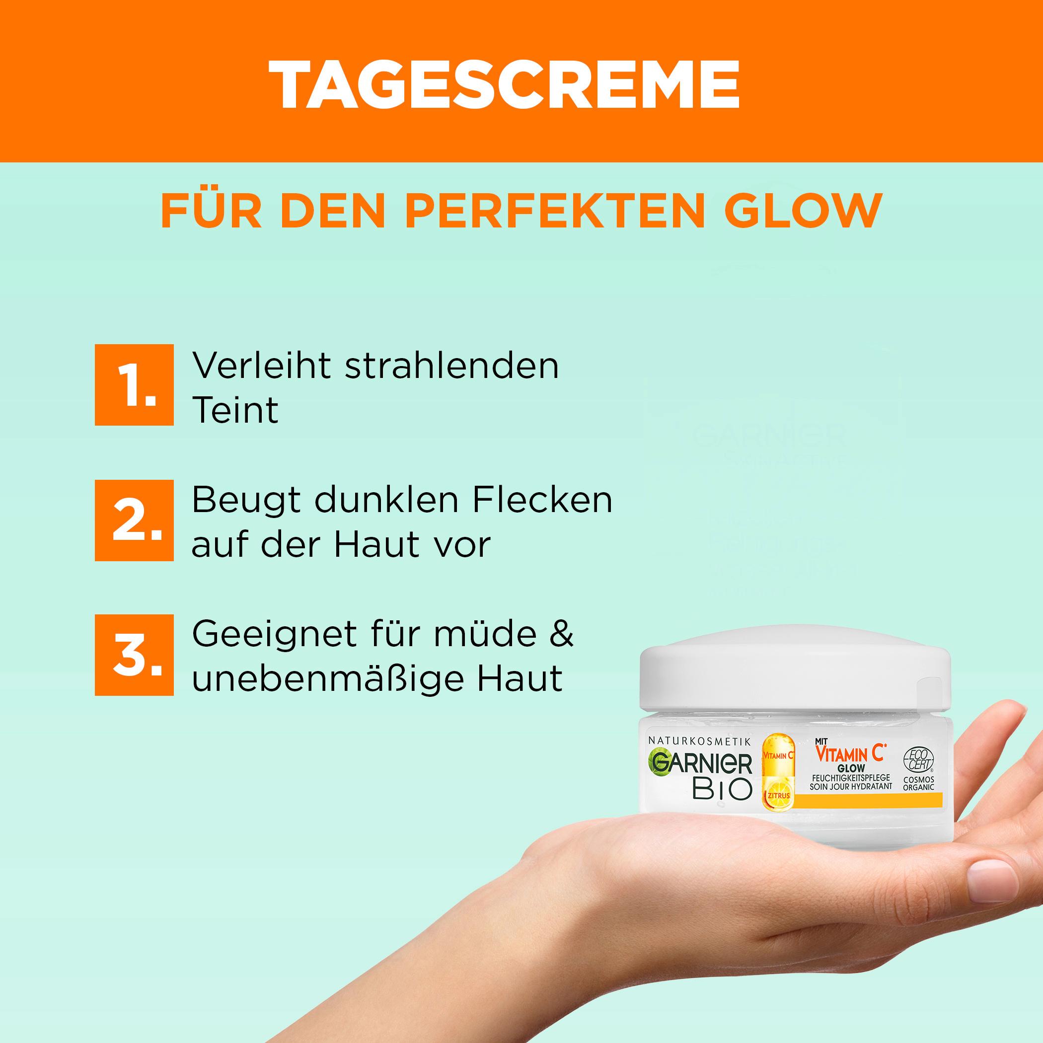 Produktbild Garnier SkinActive Tagescreme Vitamin C 8 von 11