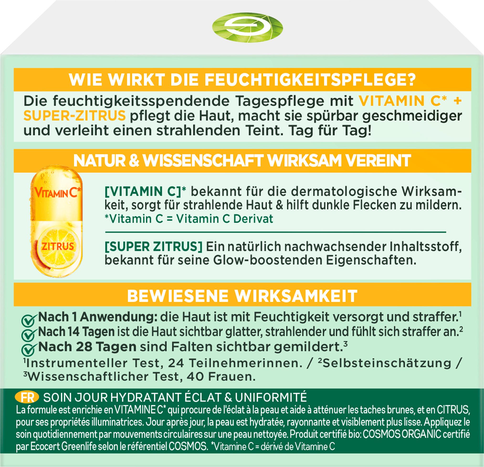 Produktbild Garnier SkinActive Tagescreme Vitamin C 2 von 11