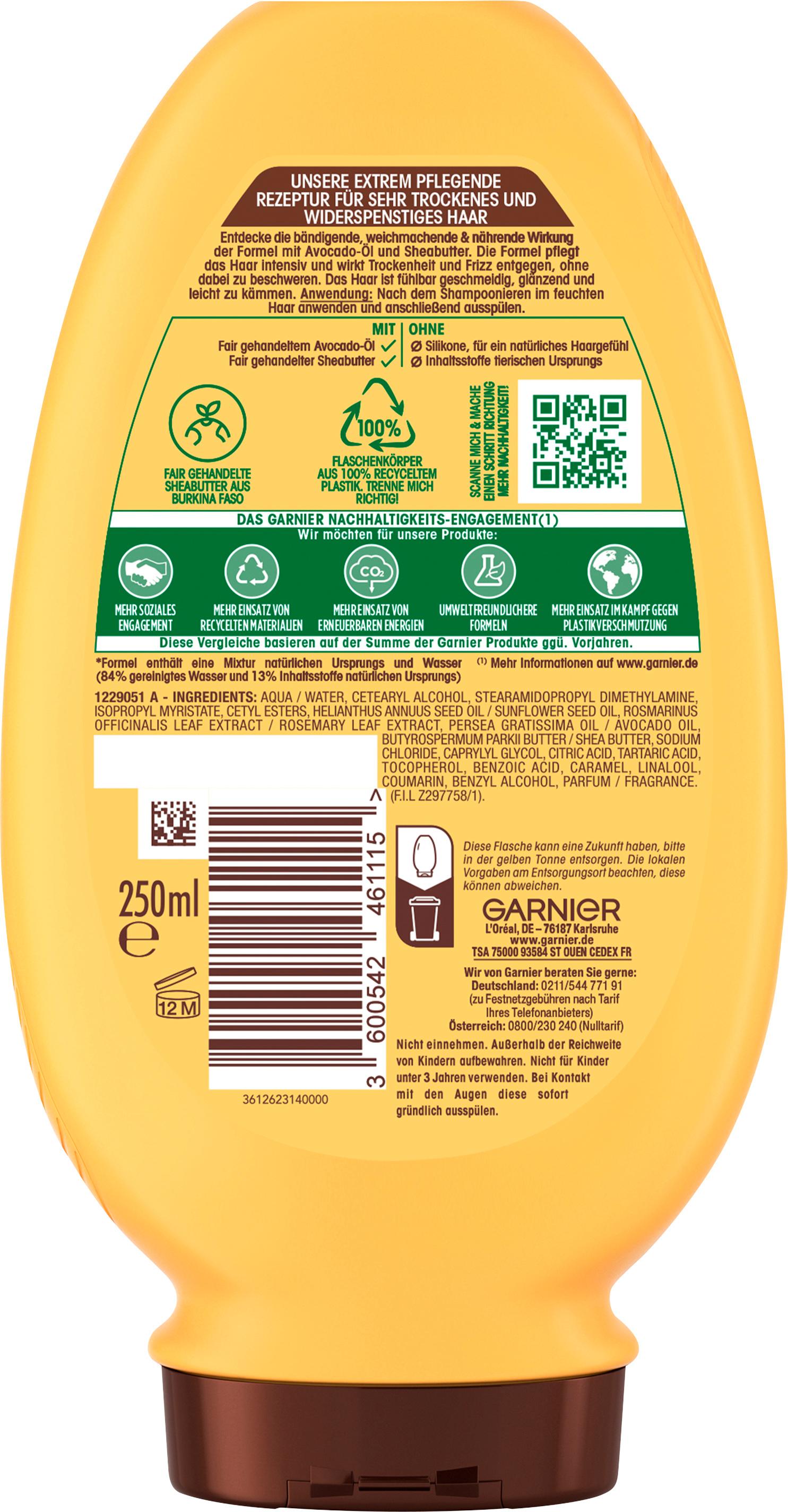 Produktbild Wahre Schätze Spülung Avocado-Öl/Sheabutter 2 von 7