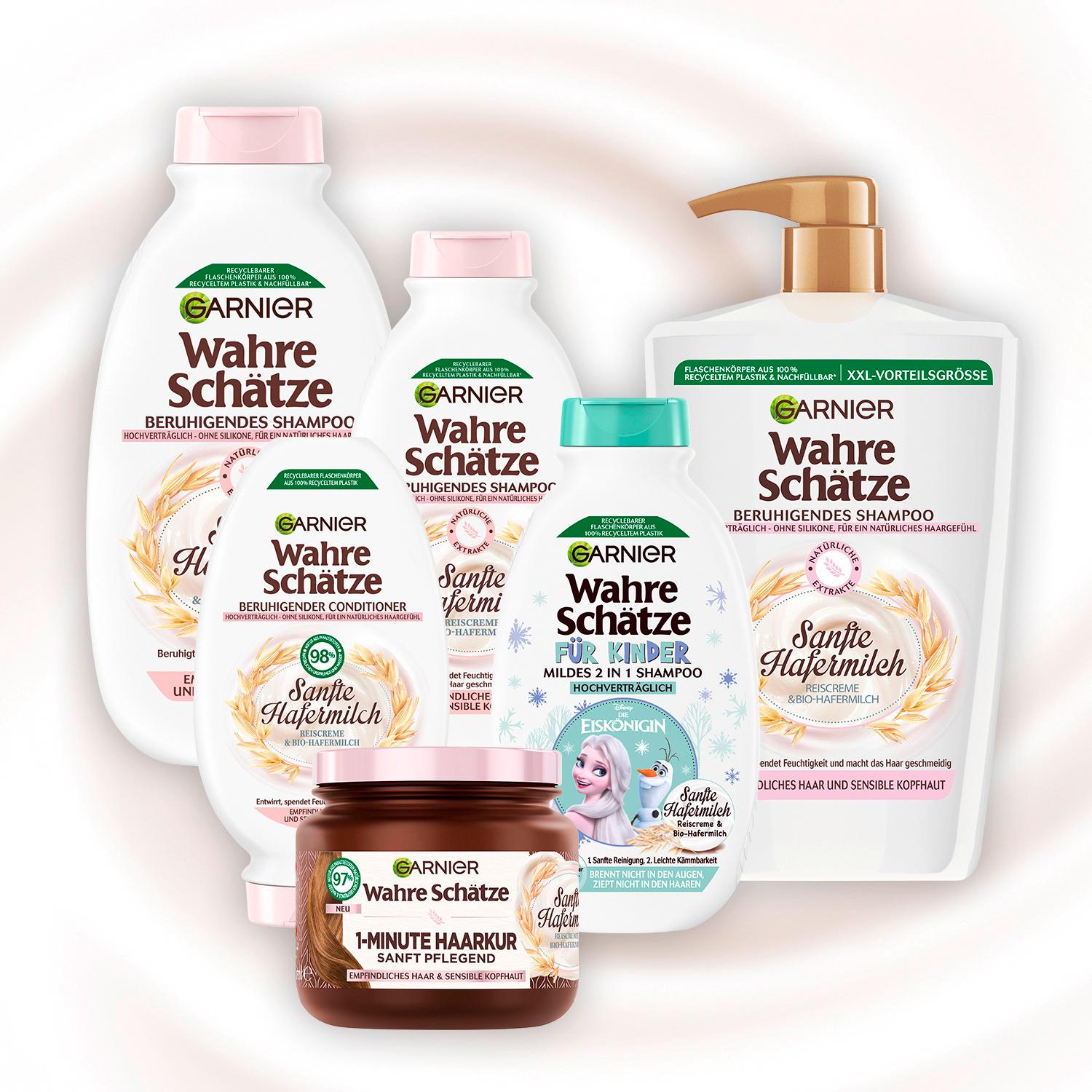 Produktbild Garnier Wahre Schätze Spülung sanfte Hafermilch 3 von 7
