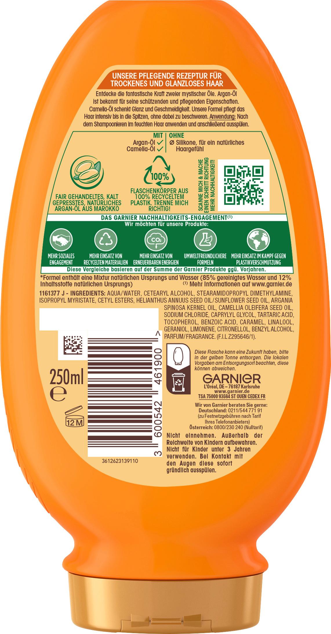 Produktbild Wahre Schätze Spülung Argan+Camelia Öl 2 von 7