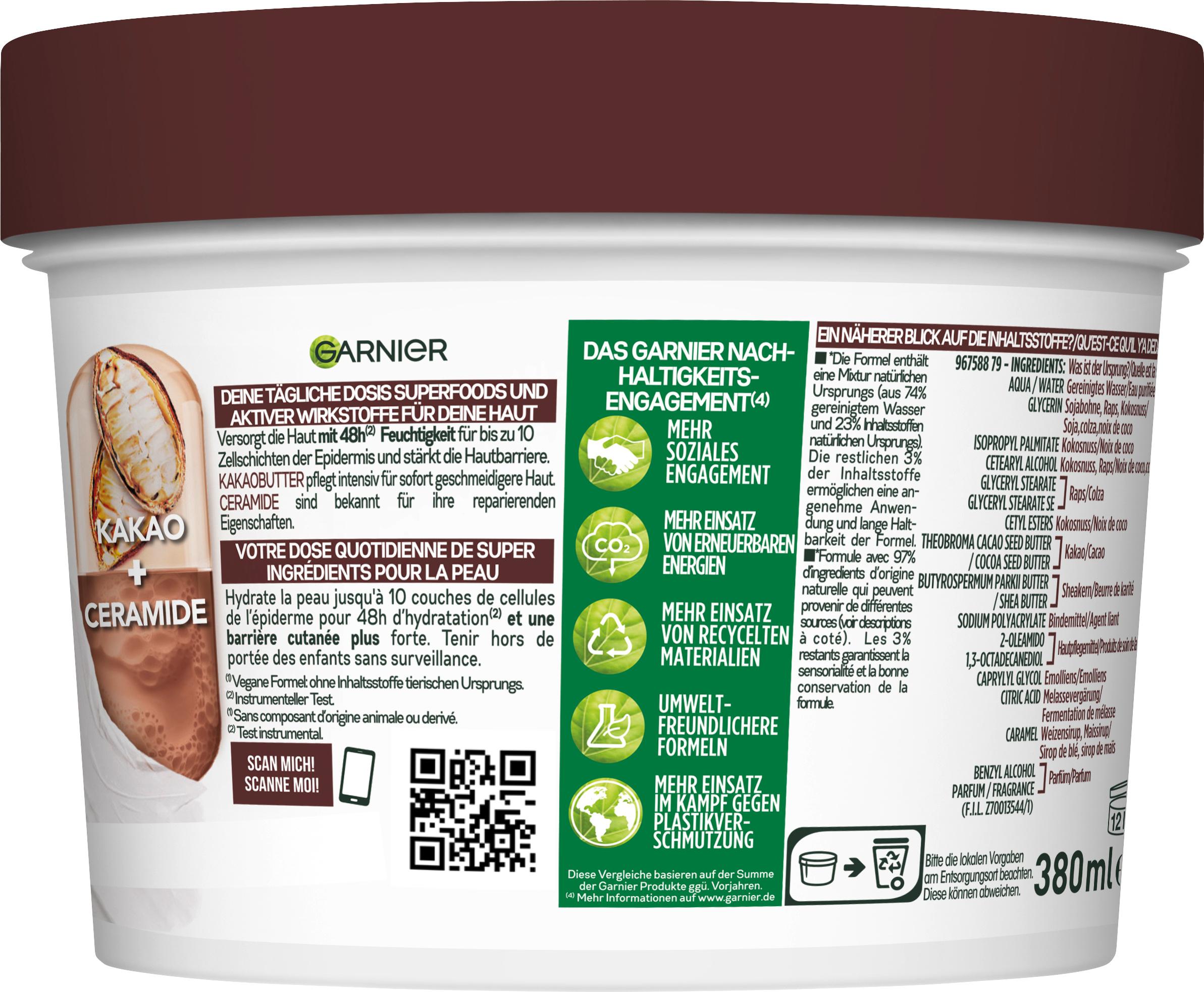 Produktbild Garnier Body Superfood Kakao Bodylotion 2 von 11