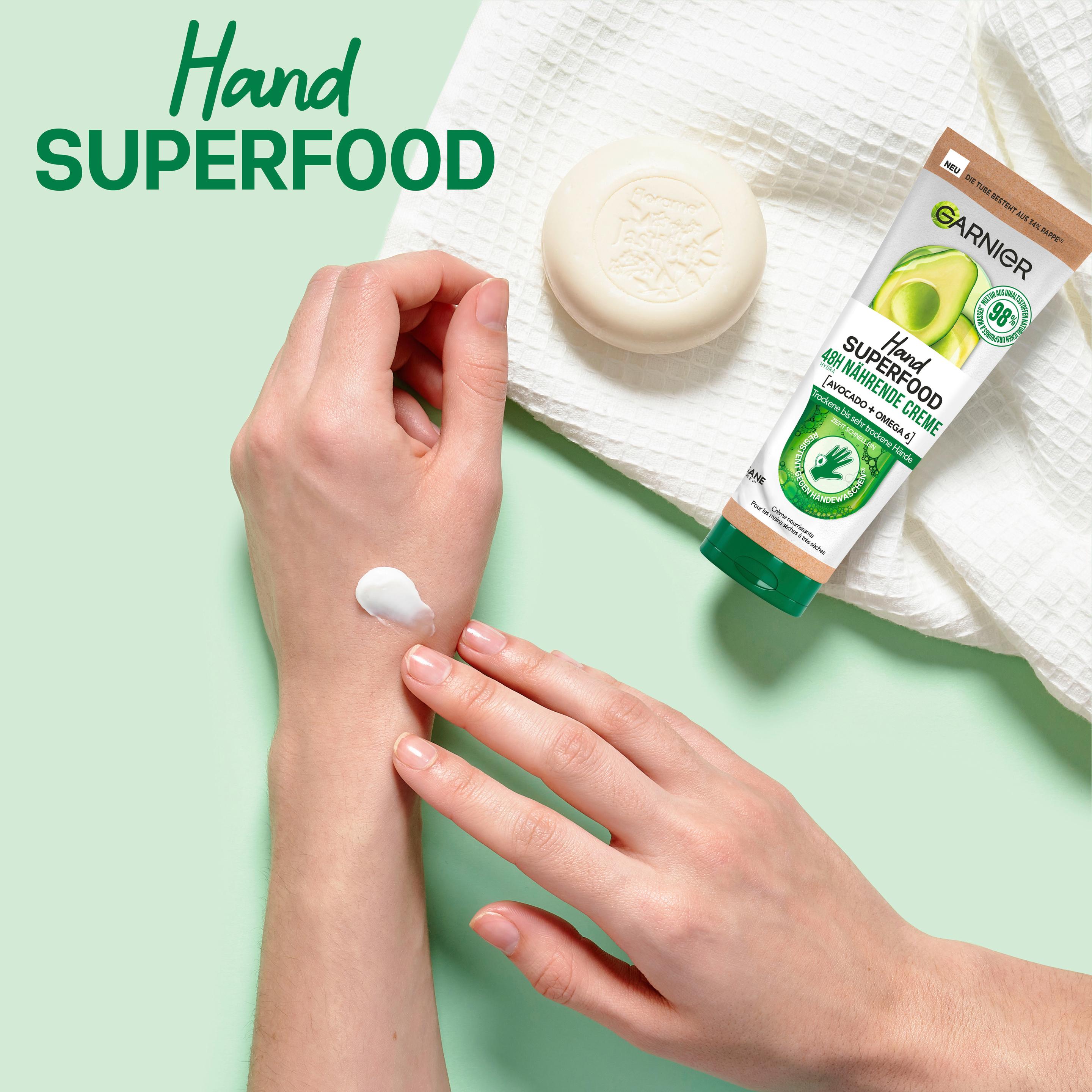 Produktbild Garnier Hand Superfood Handcreme AVOCADO 6 von 10
