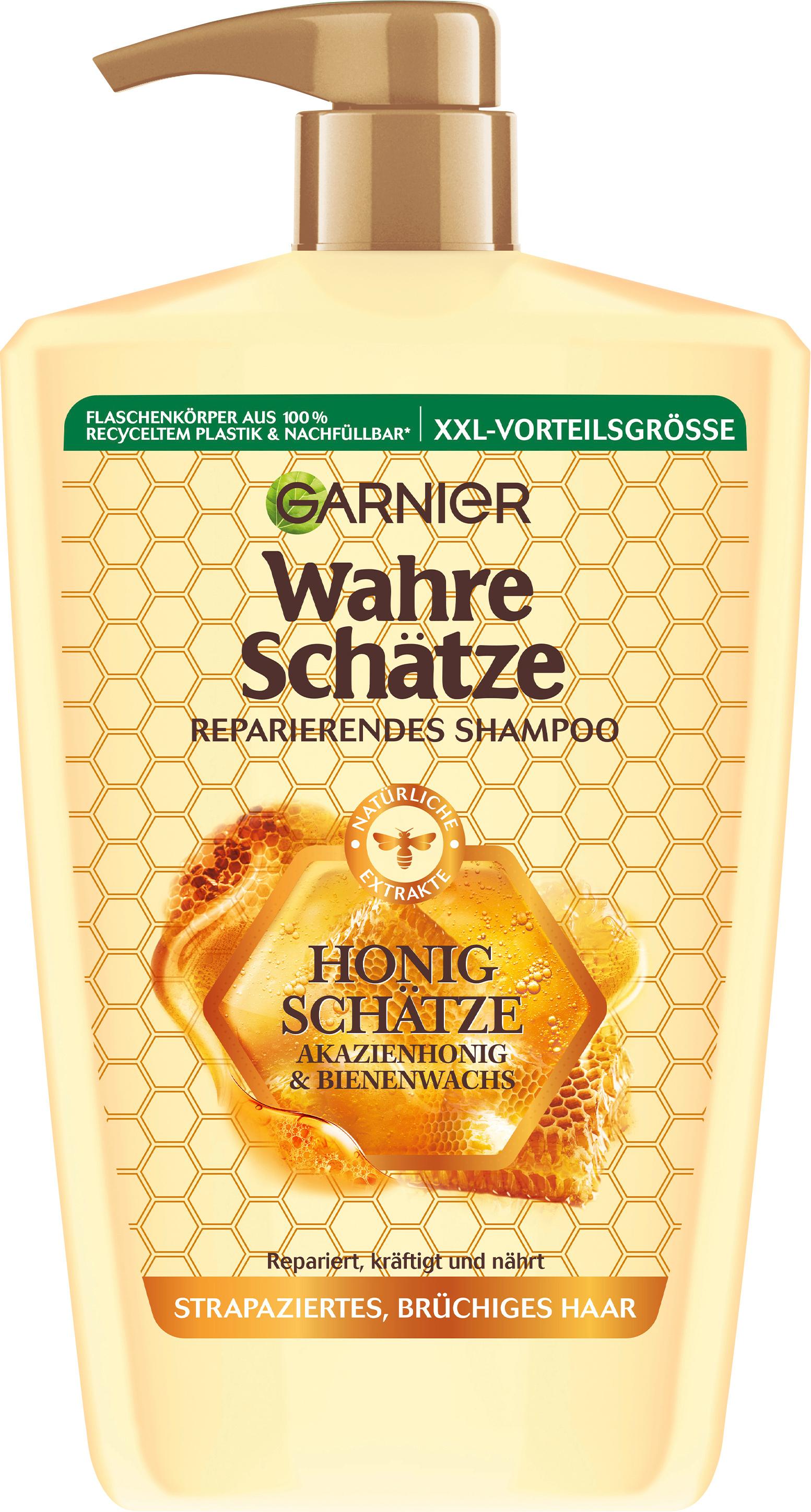 Garnier Wahre Schätze Reparierendes Shampoo Honig Schätze Nachfüllbar