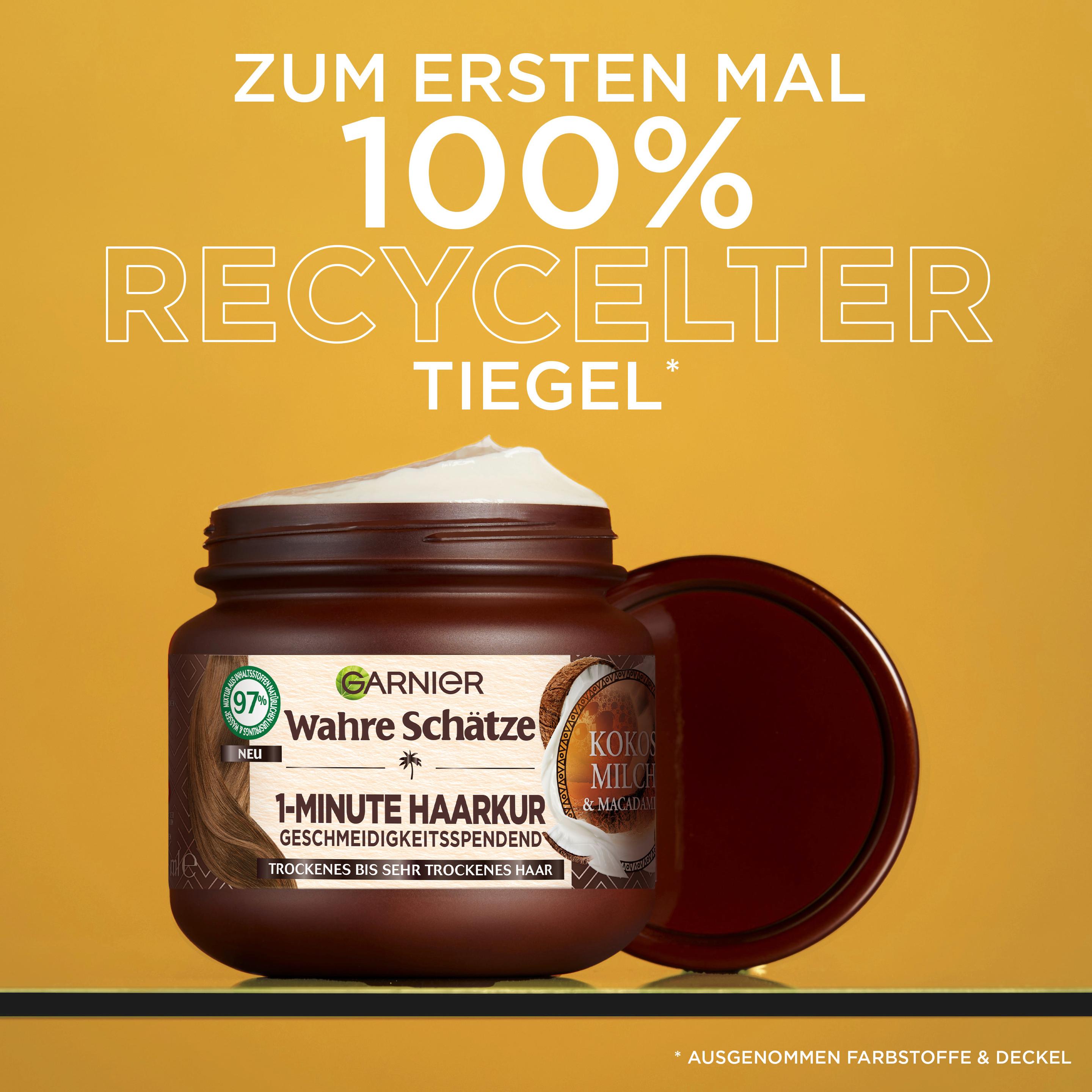 Produktbild Garnier Wahre Schätze Haarkur Hair Remedy Coco Milk 9 von 15