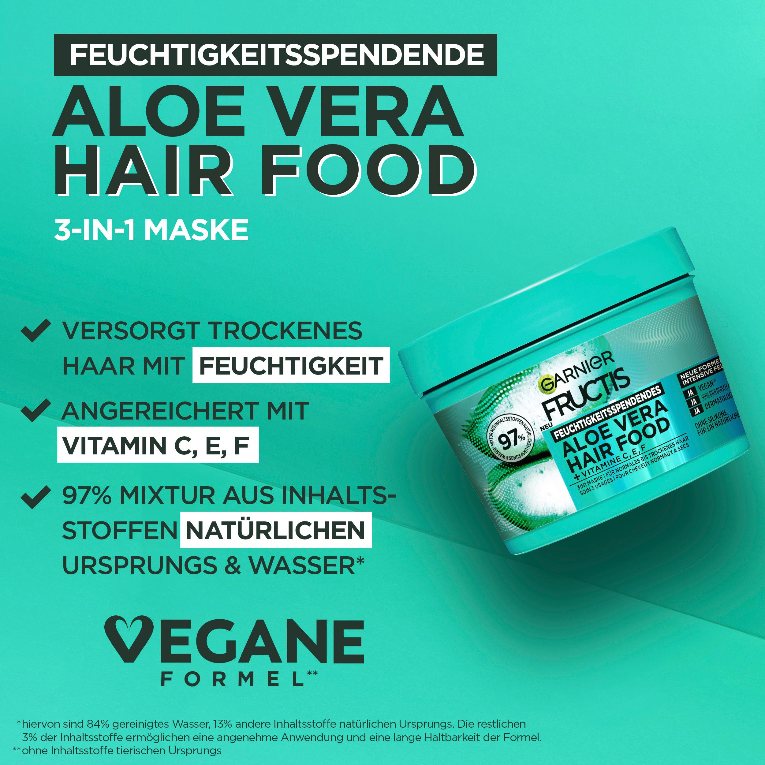 Produktbild Garnier Fructis Maske Hair Food Aloe Vera 5 von 8