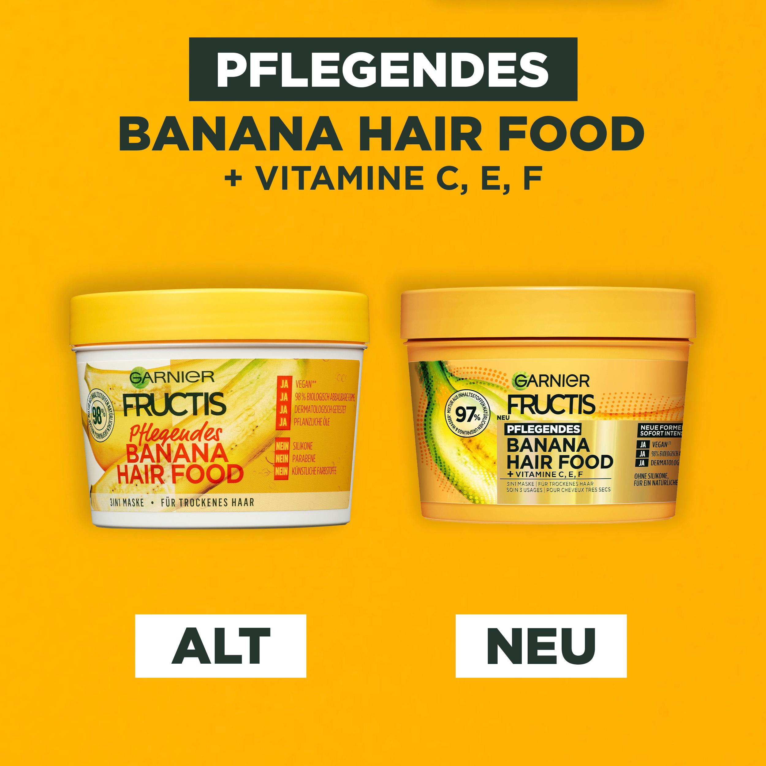 Produktbild Garnier Fructis Maske Hairfood Banane 3 von 9