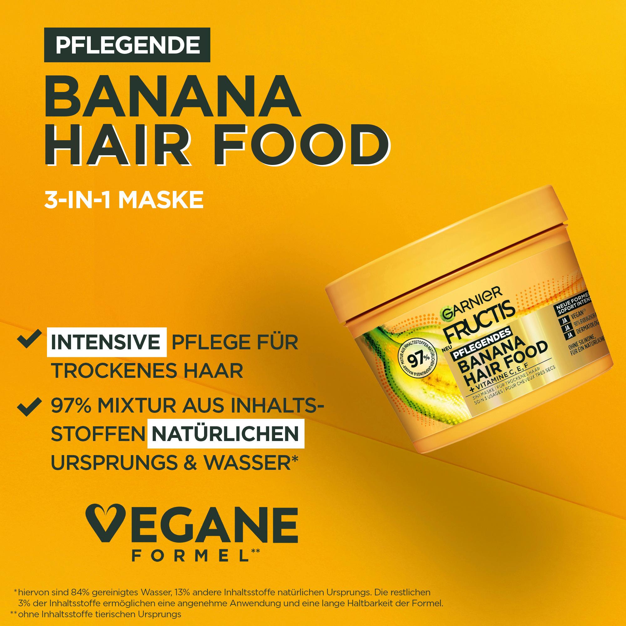 Produktbild Garnier Fructis Maske Hairfood Banane 9 von 9