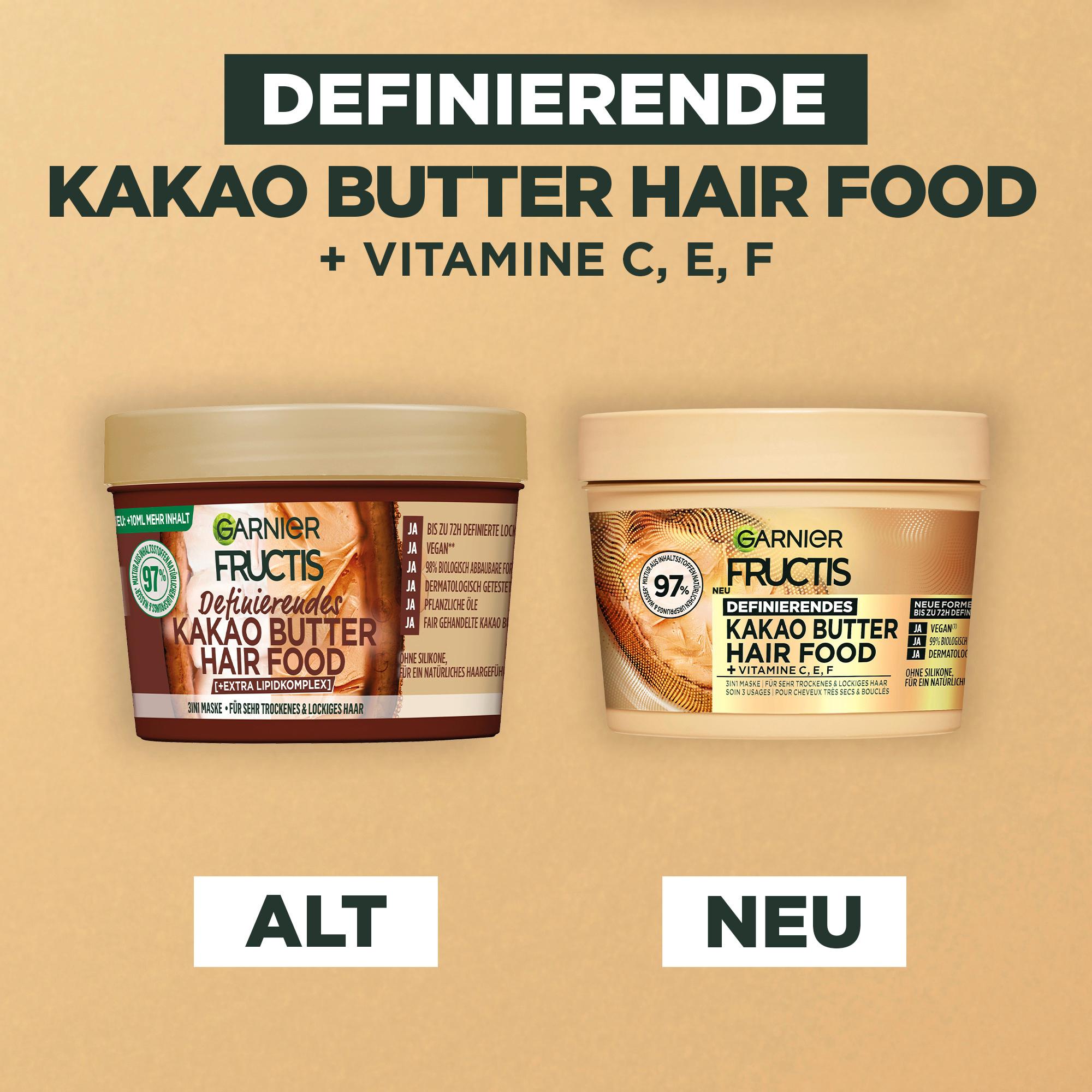 Produktbild Garnier Fructis Maske Hairfood Kakao Butter 4 von 8