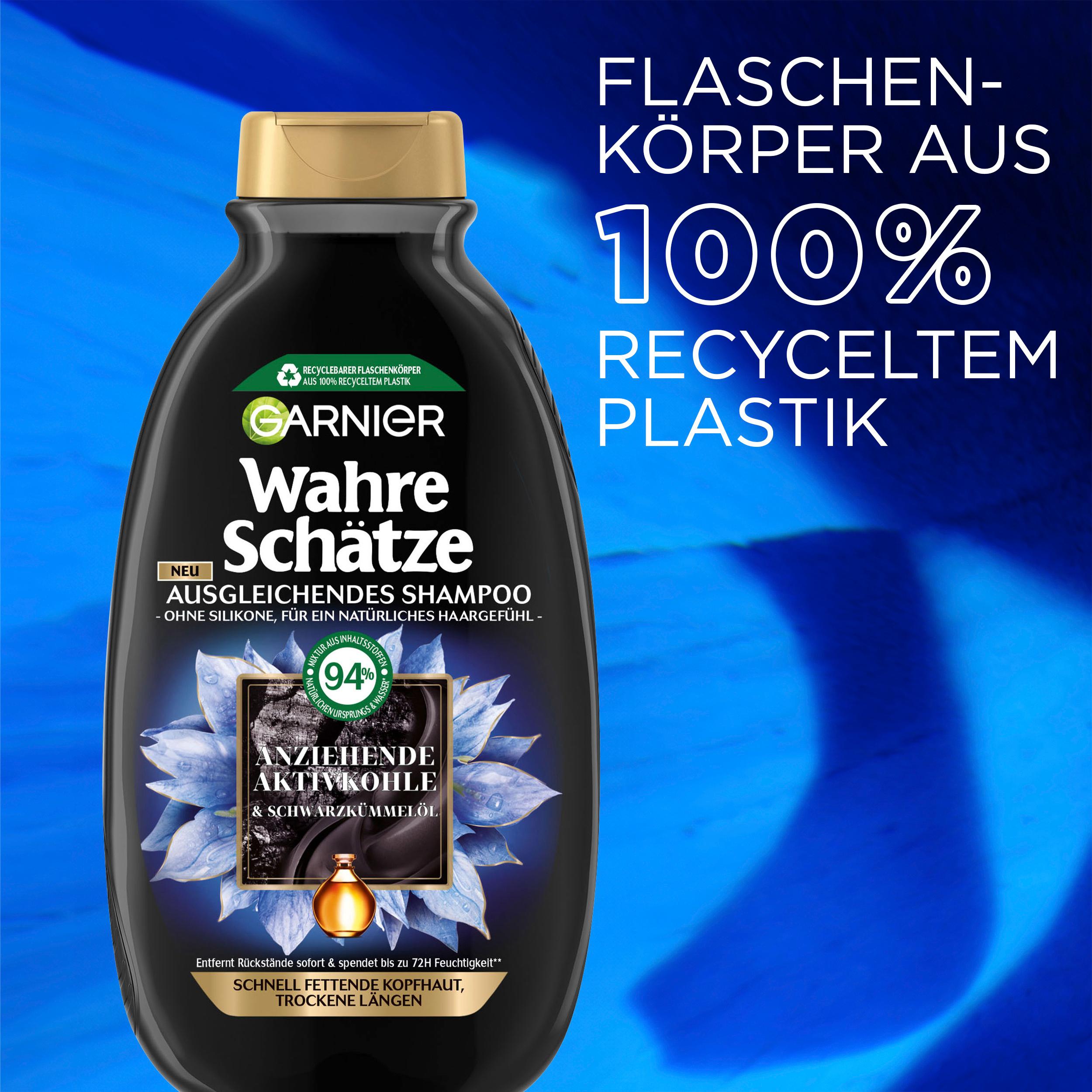 Produktbild Garnier Wahre Schätze Shampoo Charcoal 12 von 16